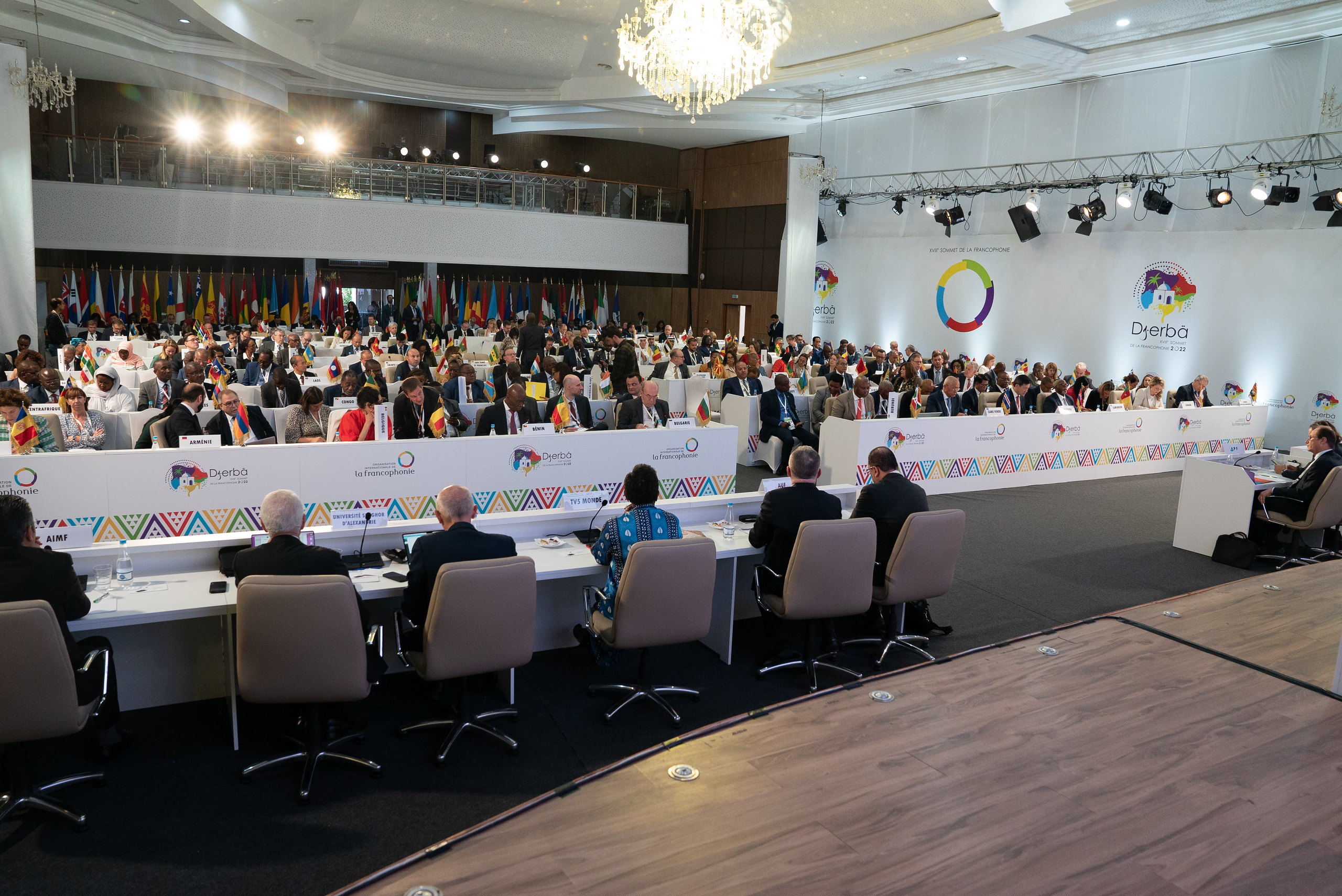 Ubach participa en la 43a Conferència ministerial de la Francofonia a Djerba, Tunísia amb més de 50 homòlegs d’arreu