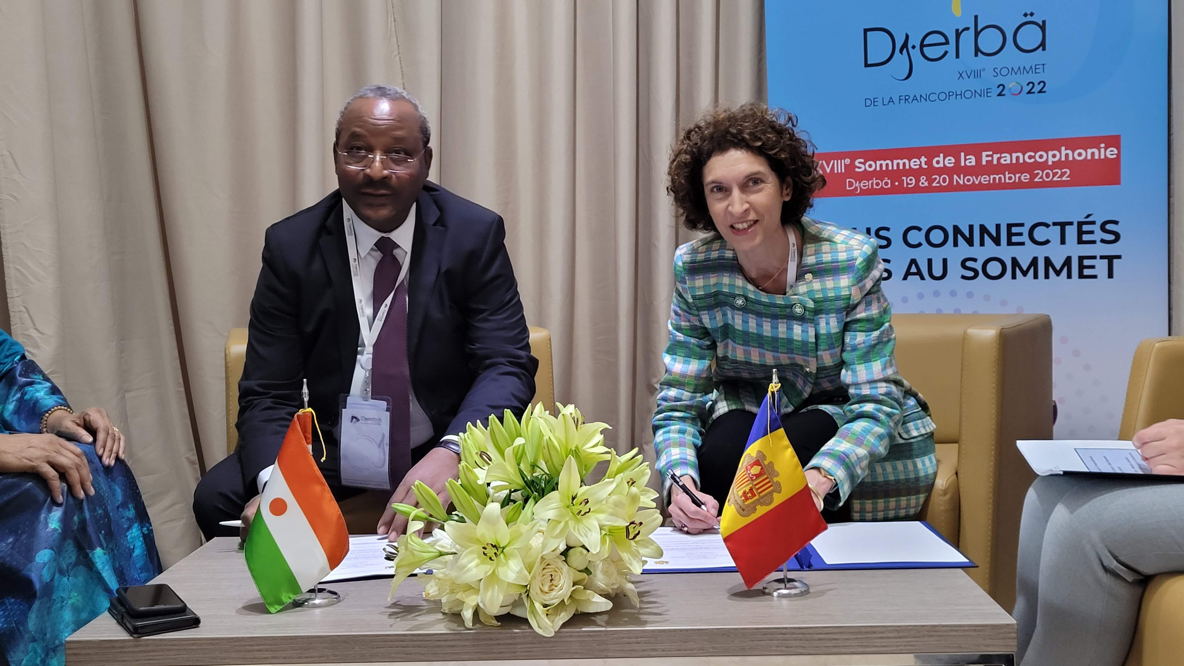 Ubach participa en la 43a Conferència ministerial de la Francofonia a Djerba, Tunísia amb més de 50 homòlegs d’arreu