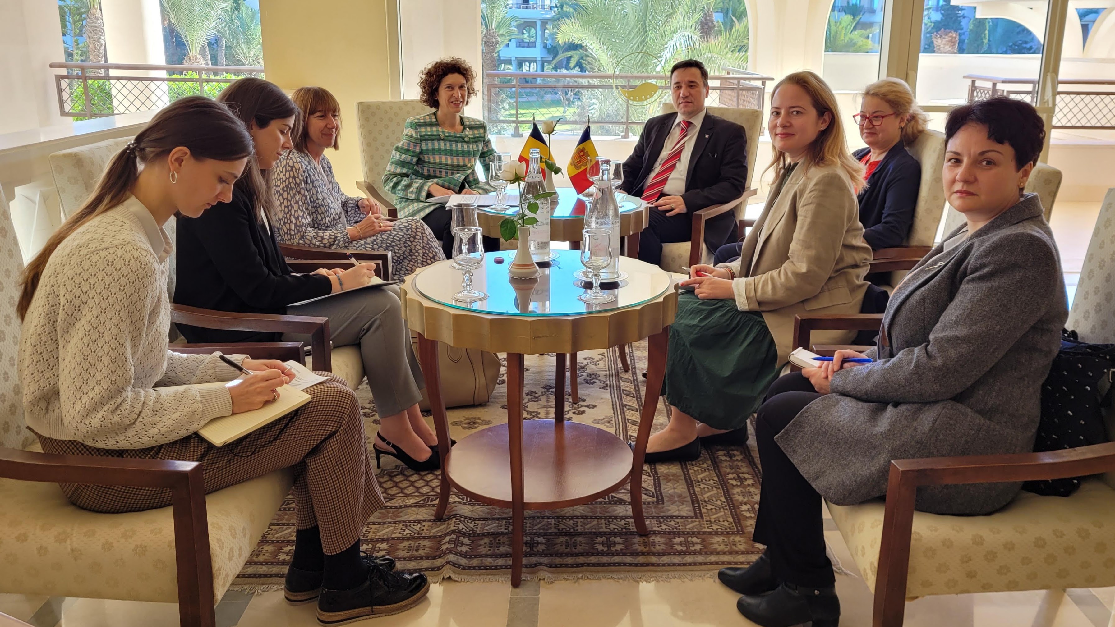 Ubach participa en la 43a Conferència ministerial de la Francofonia a Djerba, Tunísia amb més de 50 homòlegs d’arreu