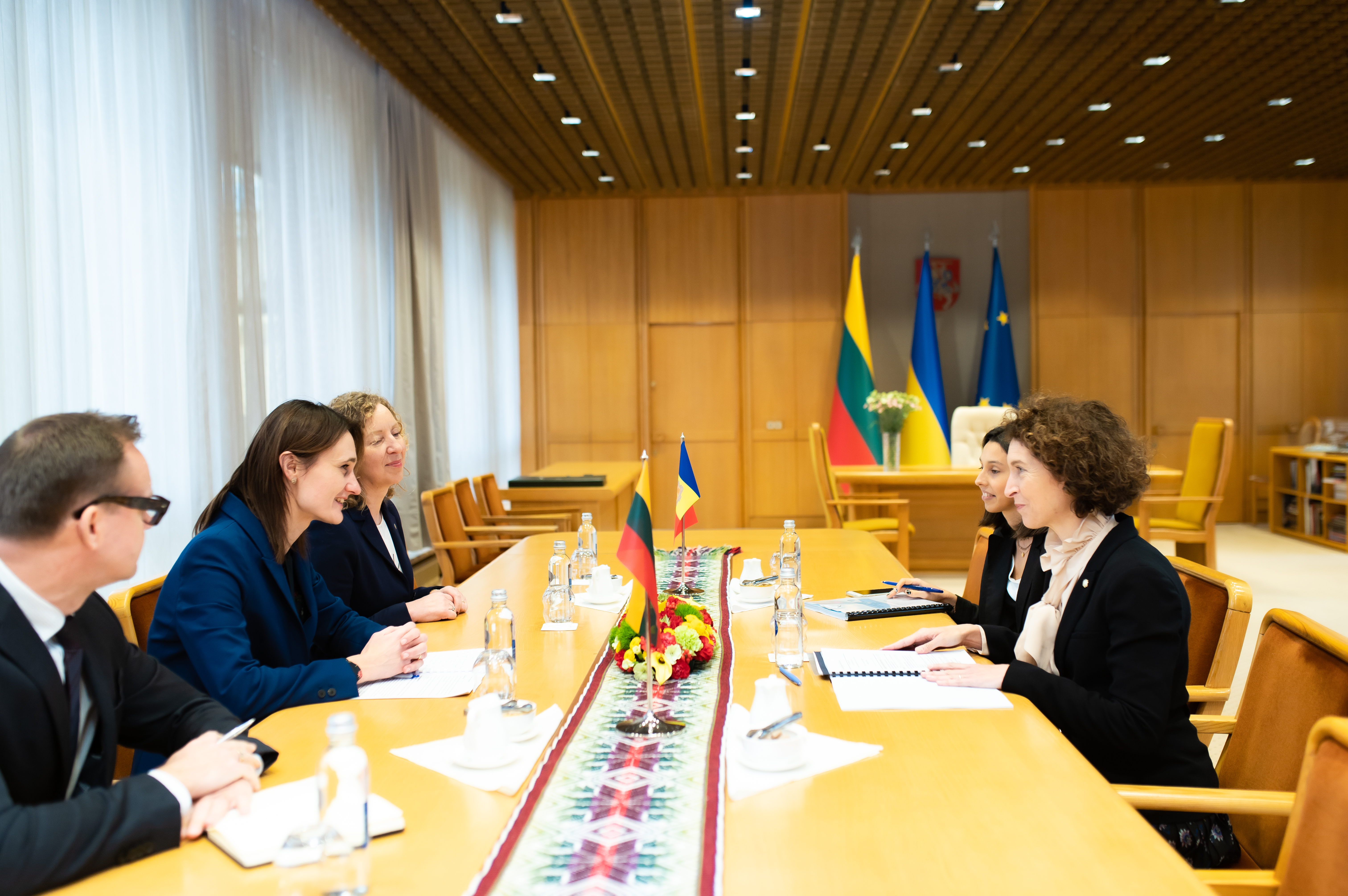 La ministra Maria Ubach es reuneix amb la vicepresidenta d’Afers Exteriors, Jovita Neliupšienė, i amb la presidenta del Parlament, Viktorija Čmilyté-Nielsen