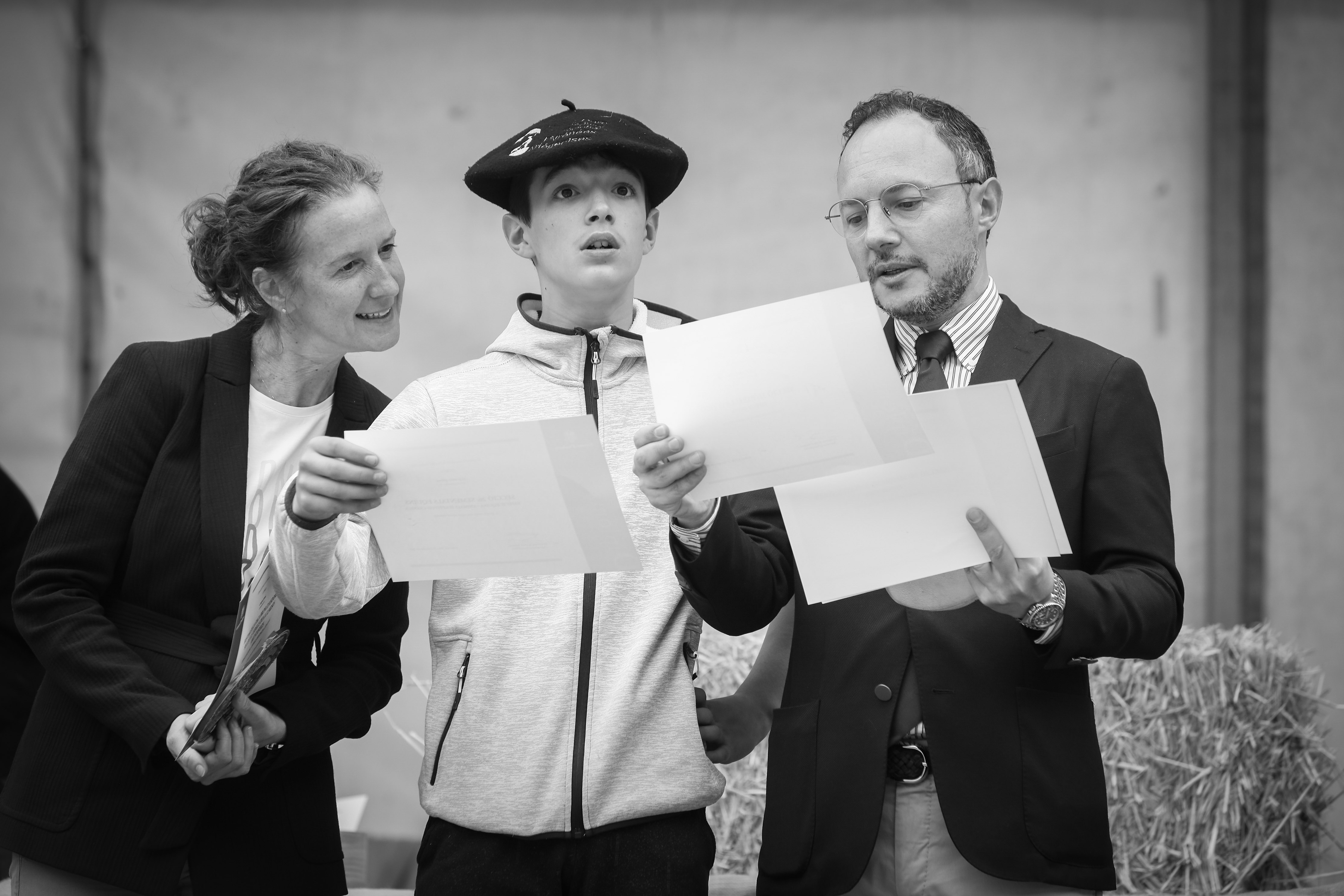 La ministra Calvó anuncia un ajut puntual per pal·liar la disminució de la producció farratgera durant la 43a edició Fira concurs del bestiar