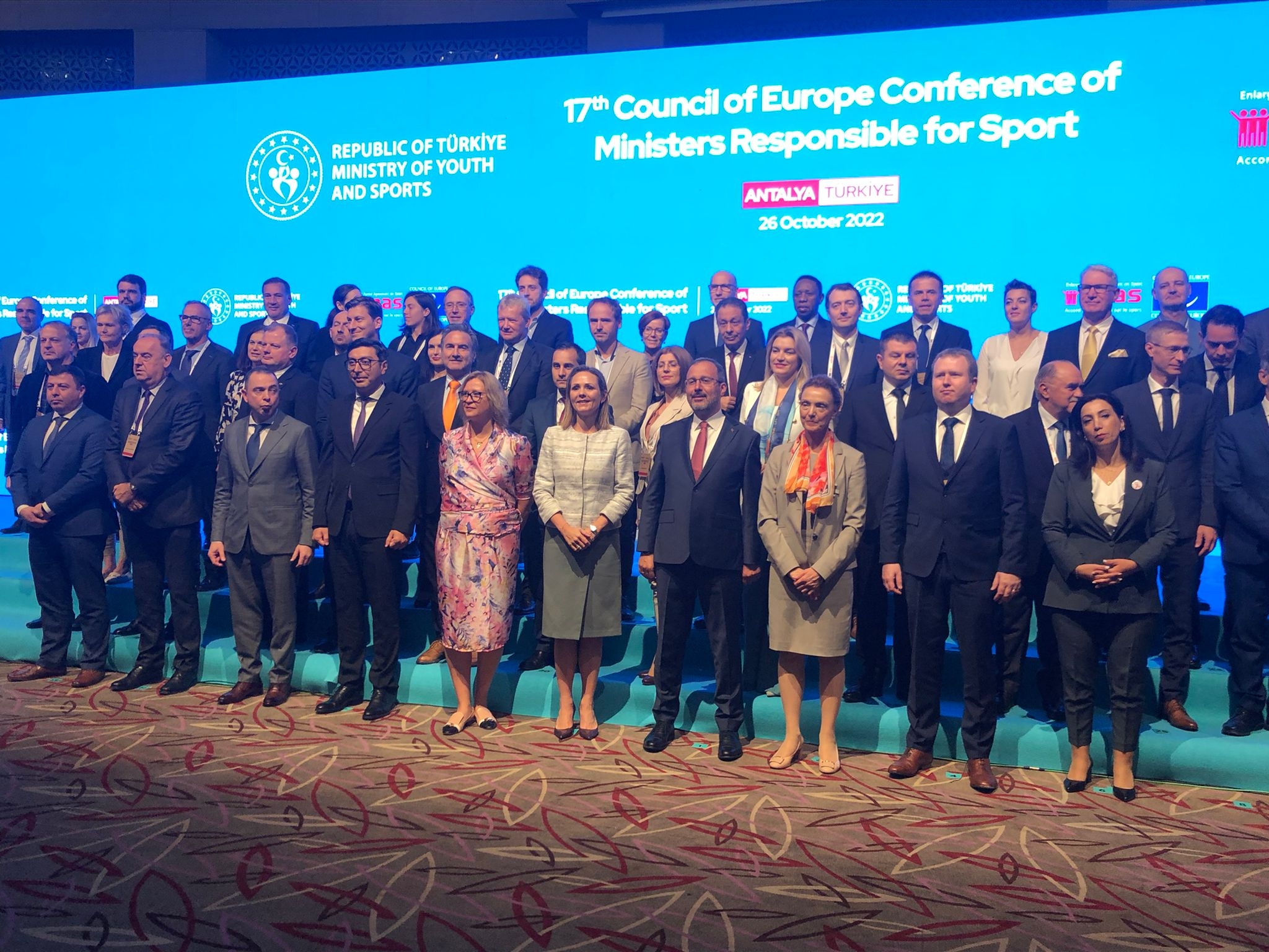 Ruiz pren part de la conferència del Consell d’Europa dels responsables d’esport