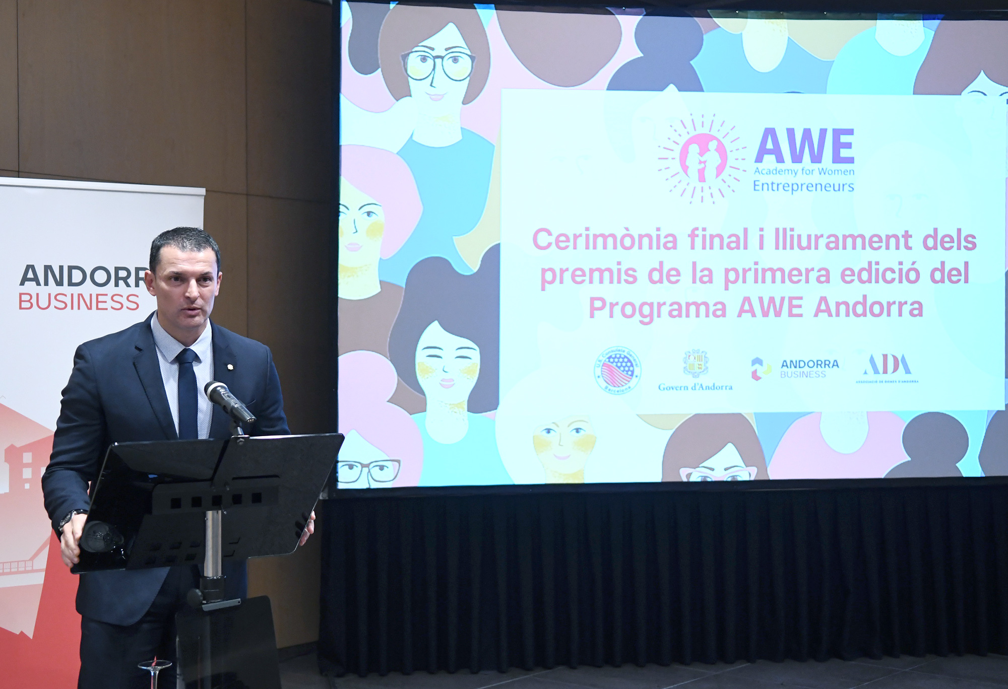 El programa AWE, finançat pel Departament d’Estat del Estats Units i Andorra Business, premia tres projectes d’emprenedores andorranes