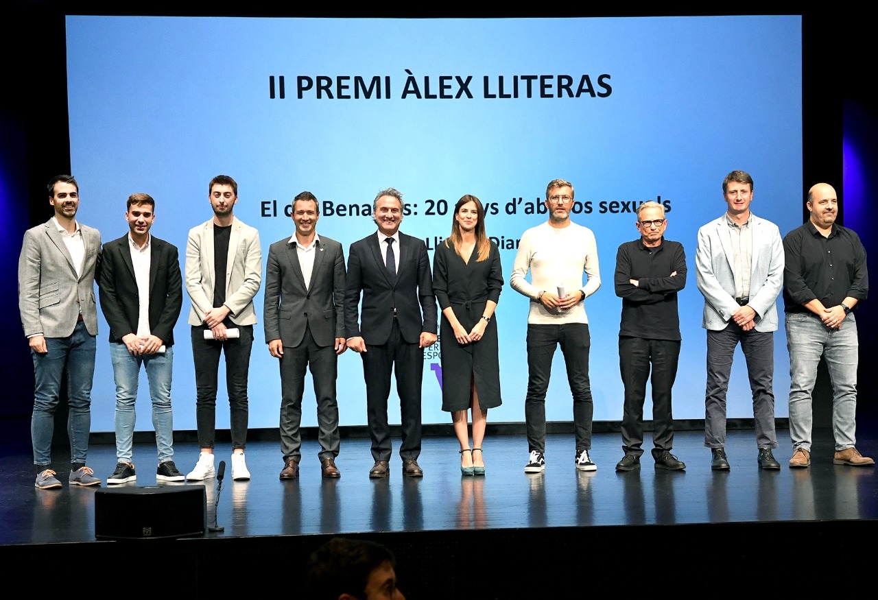La 2a edició del Premi Àlex Lliteras de periodisme esportiu és per Albert Llimós pel seu treball ‘20 anys d’abusos d’un exentrenador del Barça en una escola’