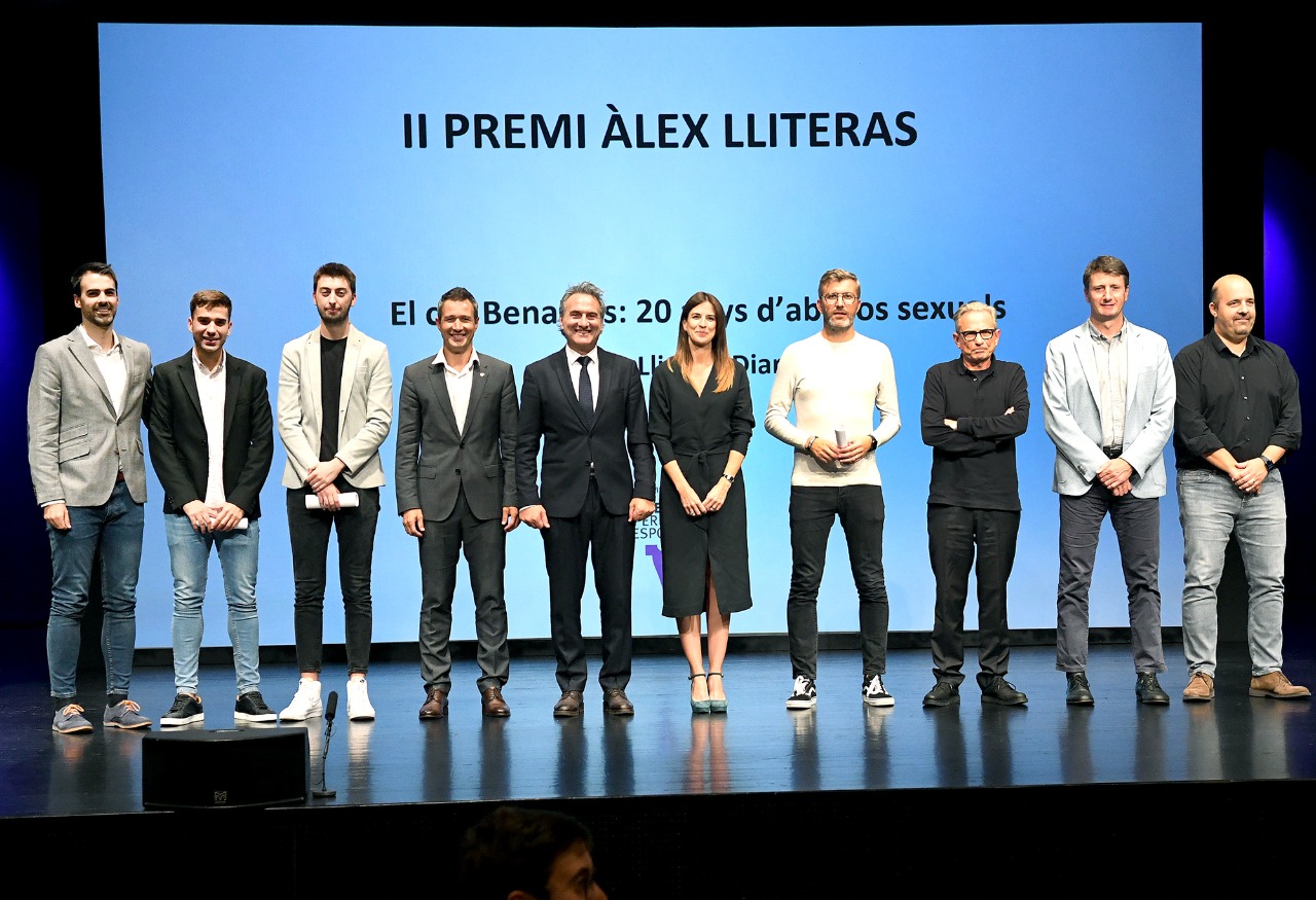 La 2a edició del Premi Àlex Lliteras de periodisme esportiu és per Albert Llimós pel seu treball ‘20 anys d’abusos d’un exentrenador del Barça en una escola’