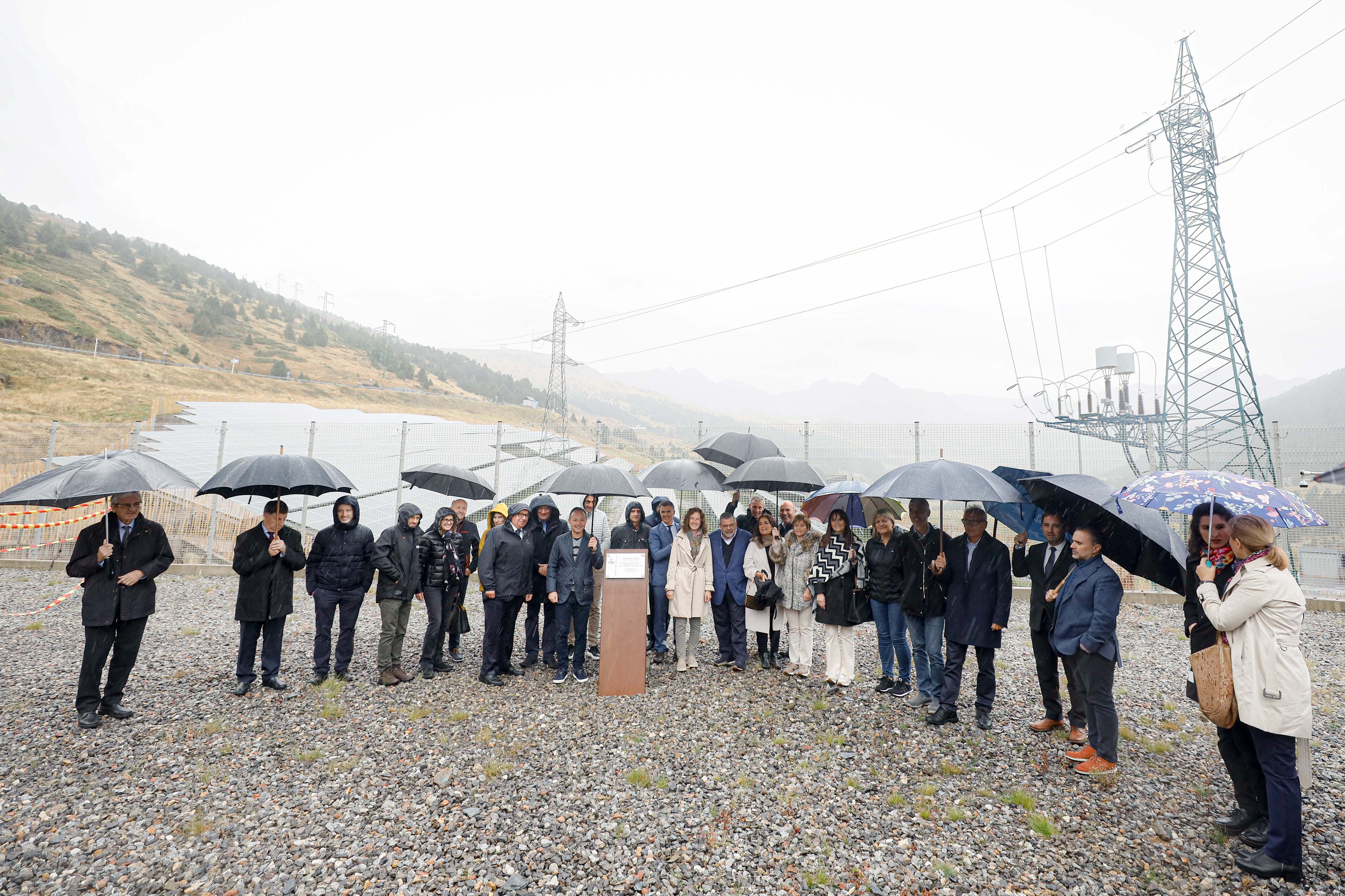 FEDA inaugura el parc solar de Grau Roig que permet continuar incrementat la sobirania energètica del país