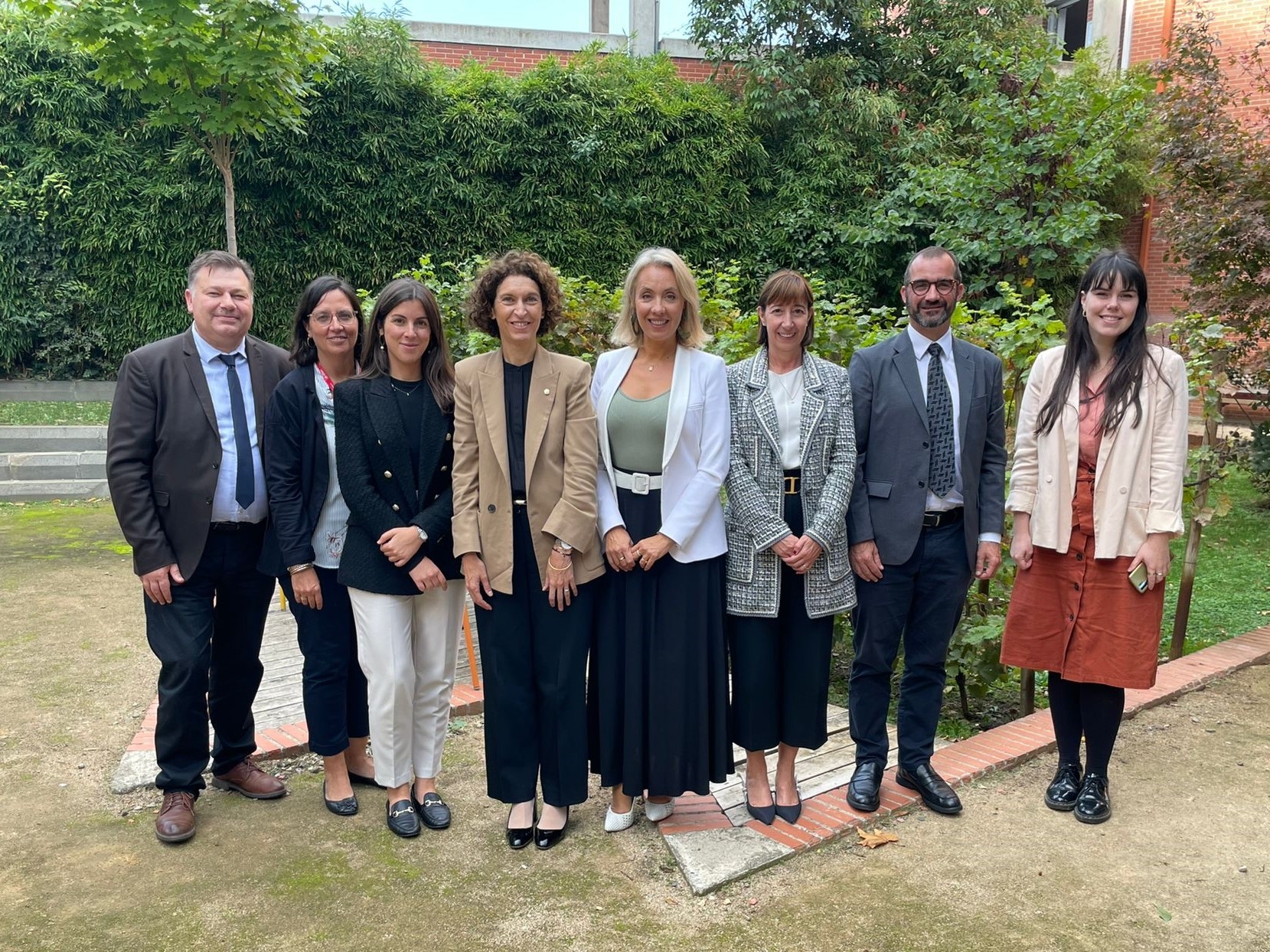 Ubach es reuneix amb la vicepresidenta de la Regió d’Occitània per preparar el nou grup de treball sobre acció econòmica