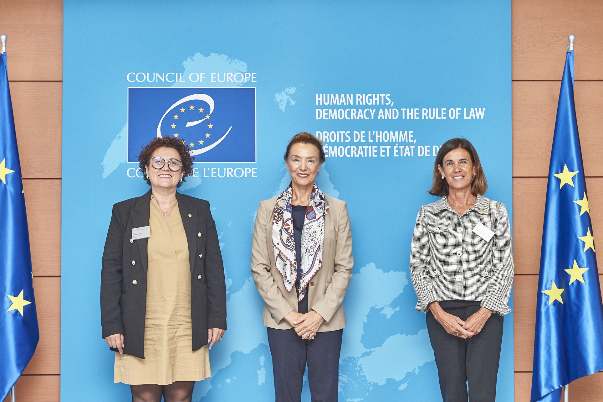 Les ministres Pallarés i Vilarrubla presenten el Pla Nacional de la Infància i l’Adolescència al Consell d’Europa