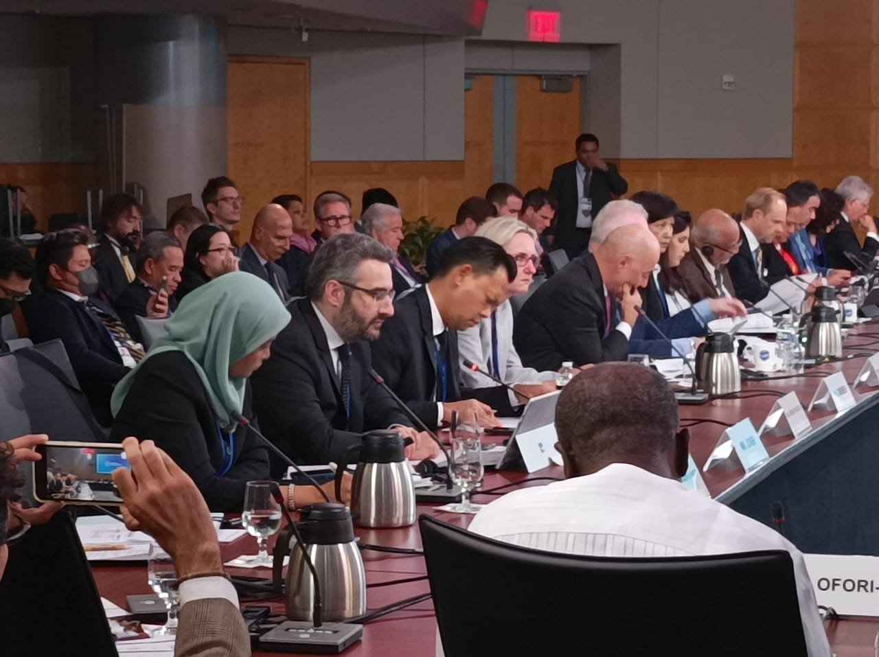 Eric Jover i Marc Ballestà participen a les Reunions Anuals de l’FMI a Washington