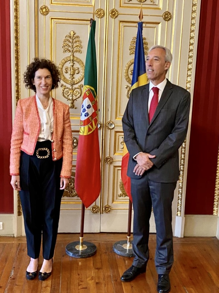 Maria Ubach participa en la celebració del Dia d’Andorra a Portugal