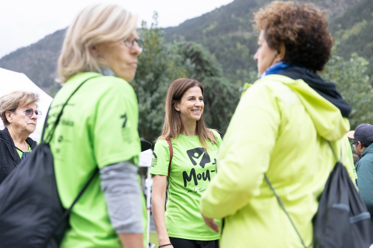 Més de 2.700 persones participen en les marxes simultànies arreu de les parròquies per impulsar l’activitat física i saludable