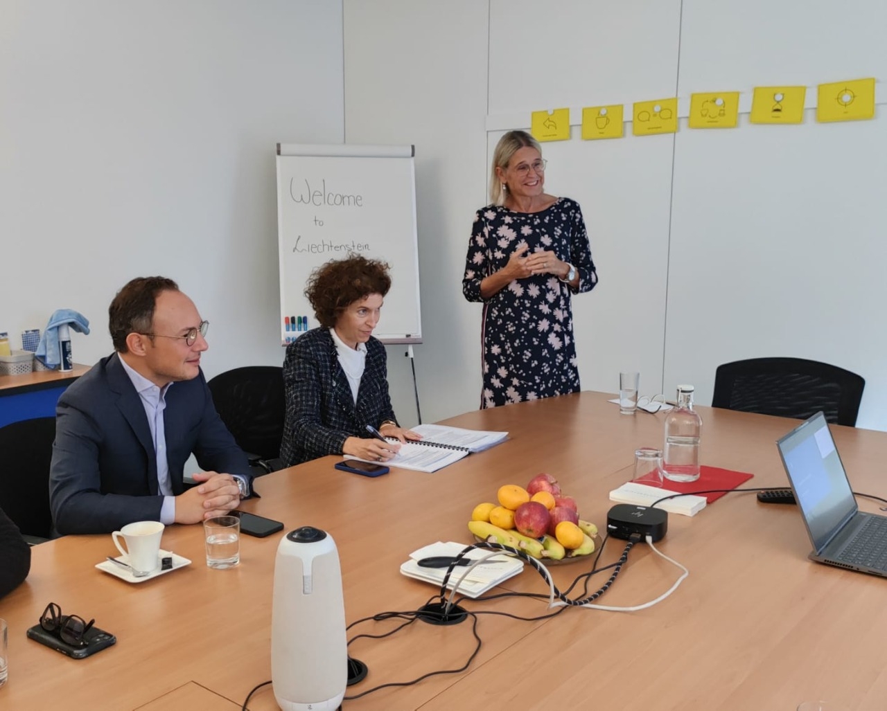 Xavier Espot i Maria Ubach finalitzen el desplaçament oficial a Liechtenstein amb una visita a la societat pública encarregada de la promoció turística del país