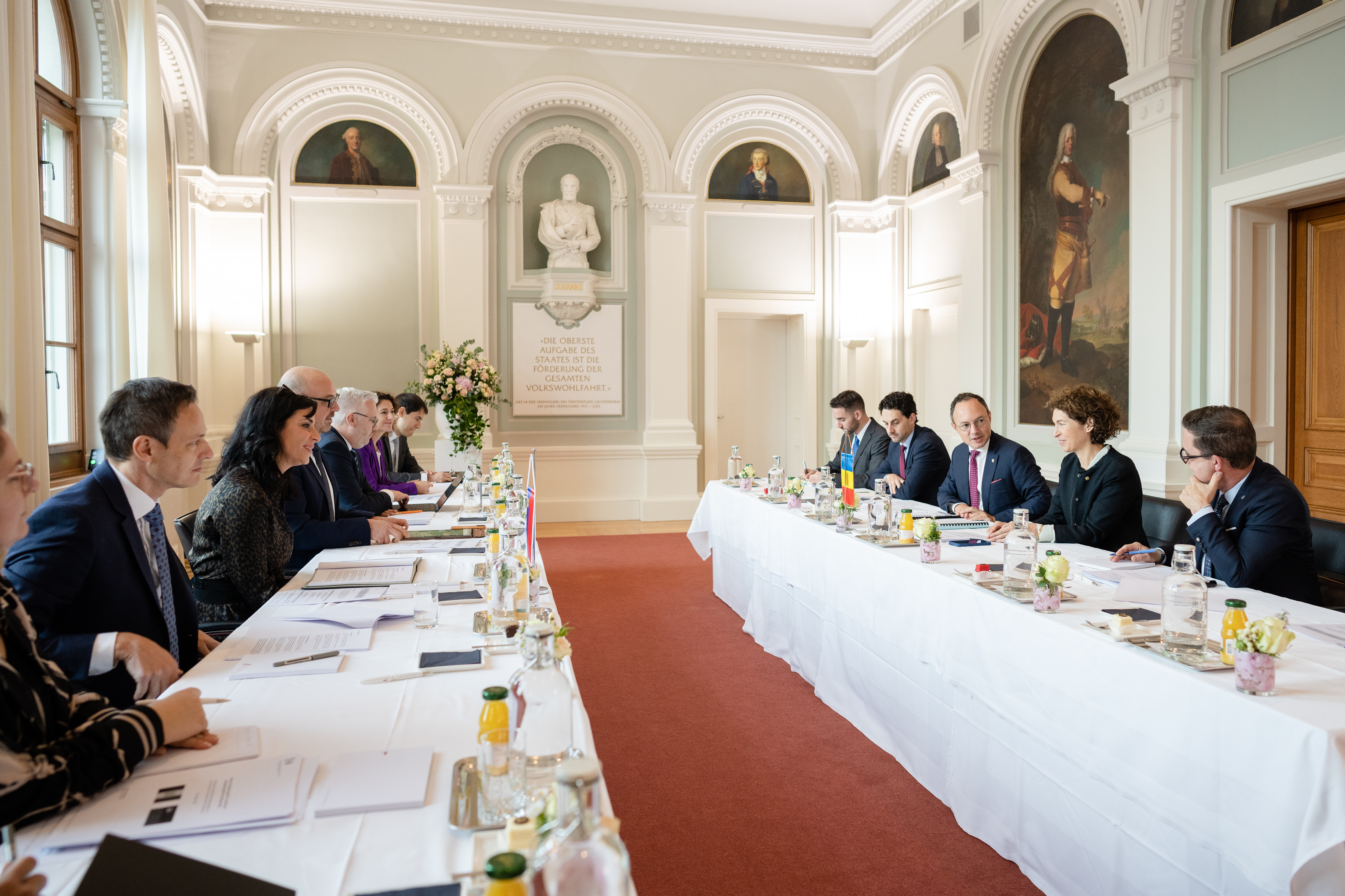 El cap de Govern es desplaça a Liechtenstein per conèixer l’experiència del país en el seu procés d’acostament a la Unió Europea