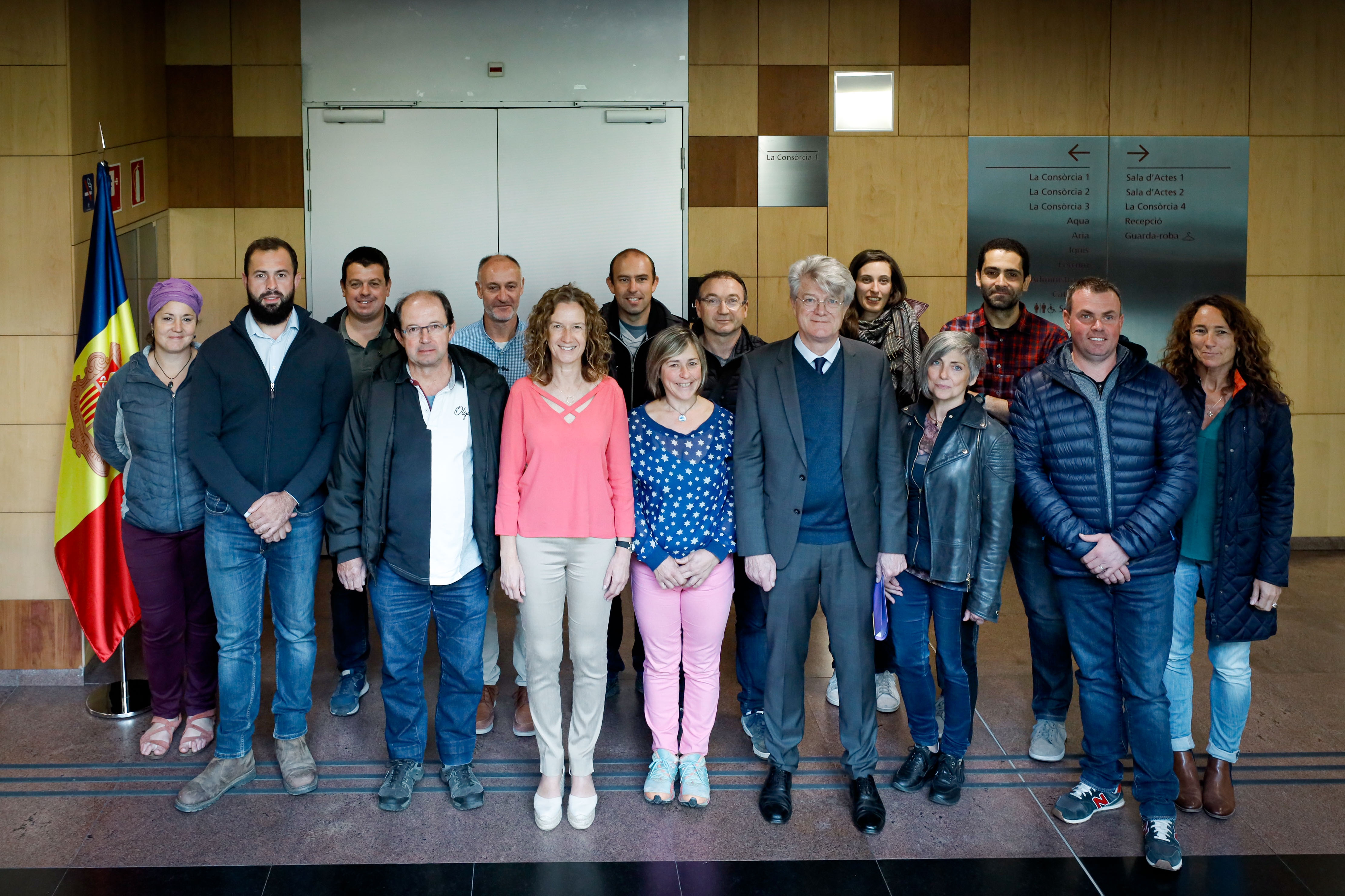 Agricultura exporta el model d’èxit de producció i comercialització de la Carn de qualitat controlada d’Andorra