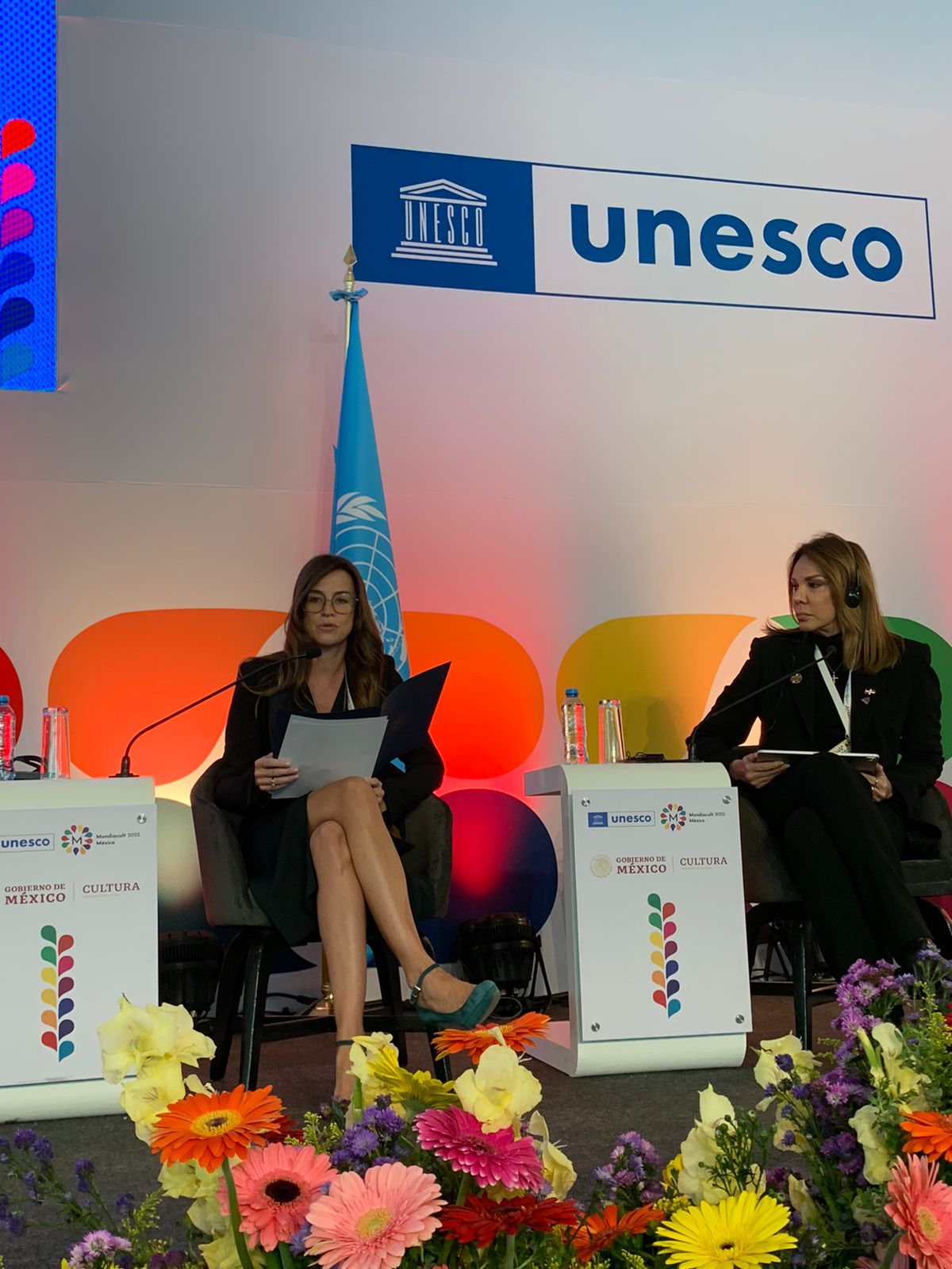 La ministra Riva destaca la feina endegada per enfortir el sector cultural en la Conferència Mundial de la UNESCO