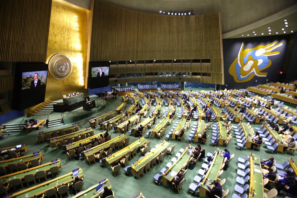 Espot intervé a la 77a Assemblea General de les Nacions Unides destacant el rol d’Andorra per afrontar els reptes globals