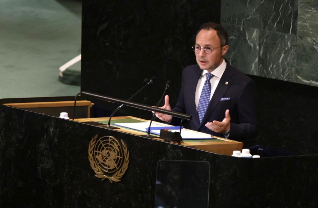 Espot intervé a la 77a Assemblea General de les Nacions Unides destacant el rol d’Andorra per afrontar els reptes globals