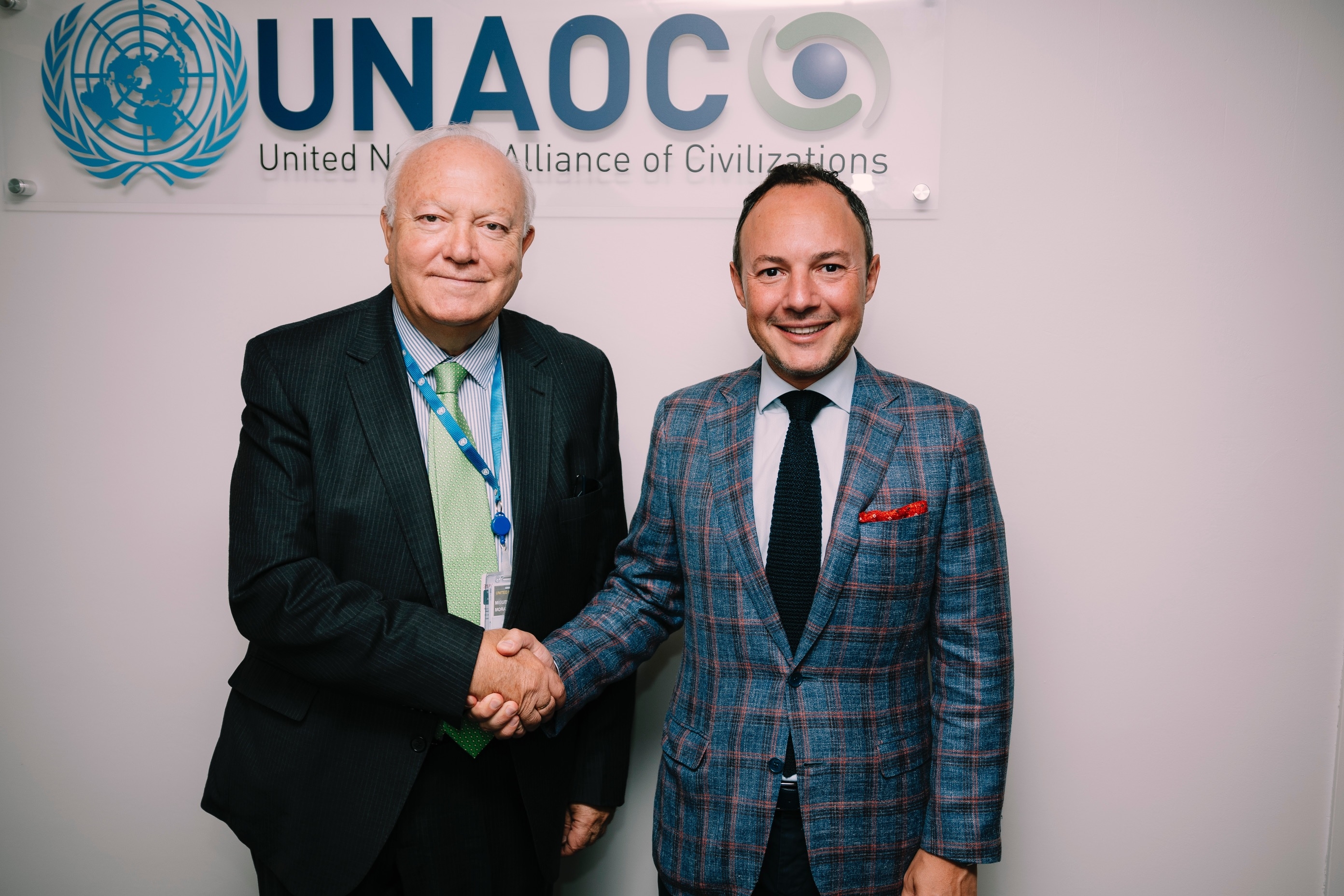 Xavier Espot es troba amb l'Alt Representant per a l'Aliança de Civilitzacions de les Nacions Unides