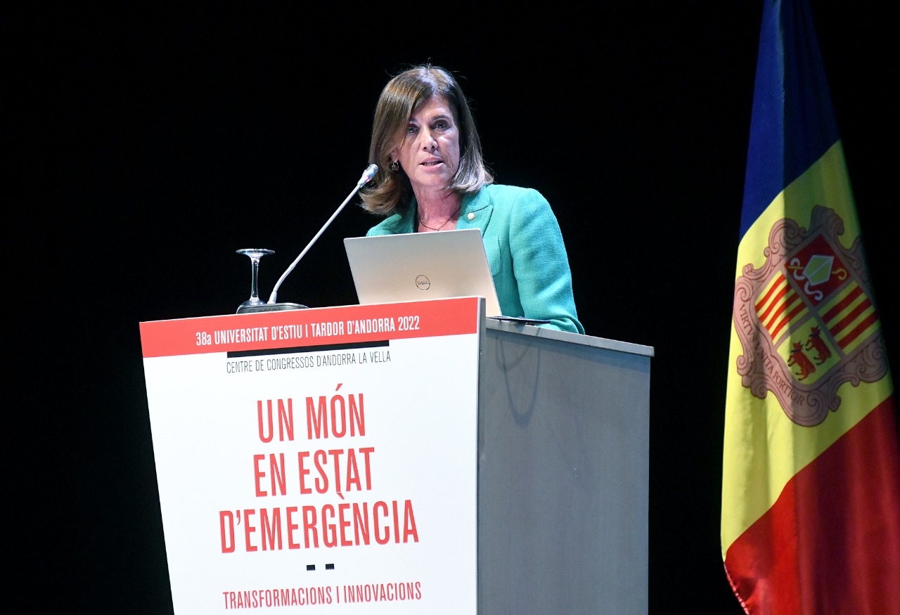 Inaugurada la 38a edició de la Universitat d’Estiu i Tardor “Un món en estat d’emergència: transformacions i innovacions”