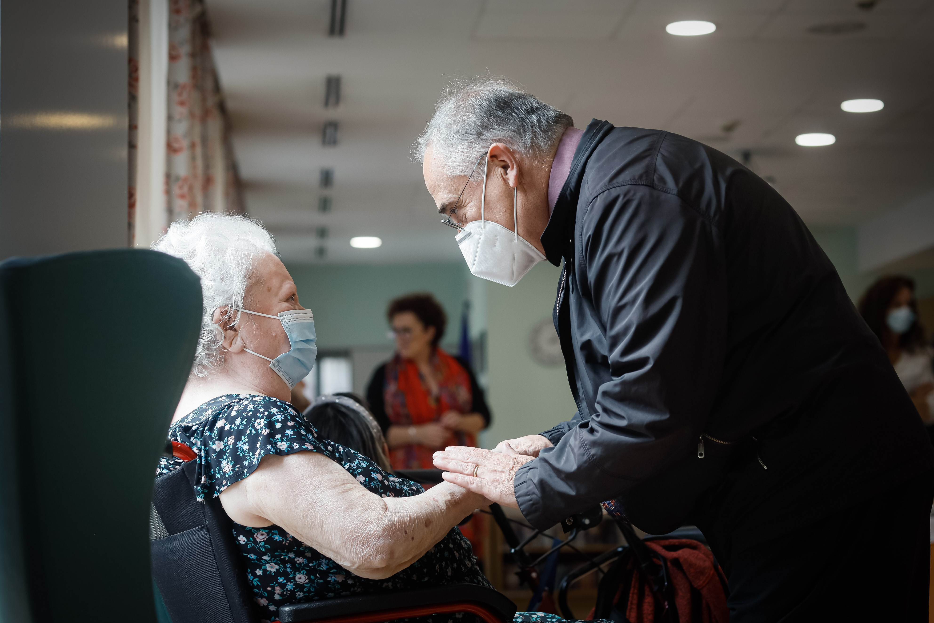 Xavier Espot celebra amb els padrins del Cedre el Dia de Meritxell i reforça la importància del centre