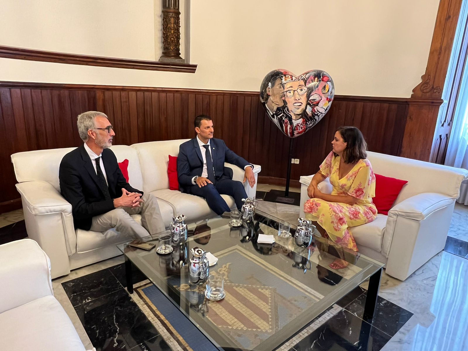 Gallardo i Air Nostrum valoren positivament el funcionament de la línia amb Madrid i la viabilitat de noves rutes