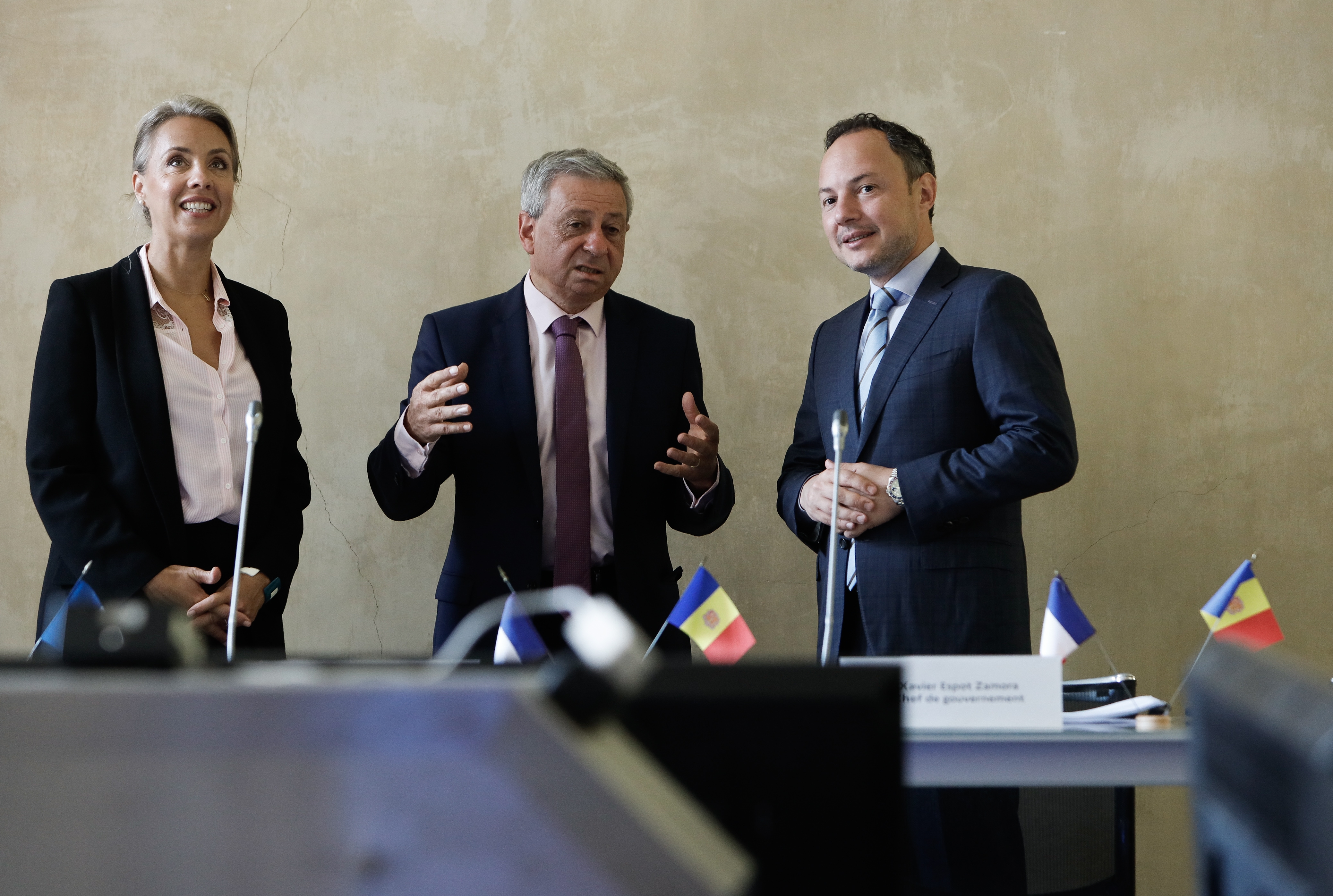 Trobada a Tolosa entre Xavier Espot i el prefecte d’Occitània, Étienne Guyot, prèvia al VI Diàleg Transfronterer de l’octubre