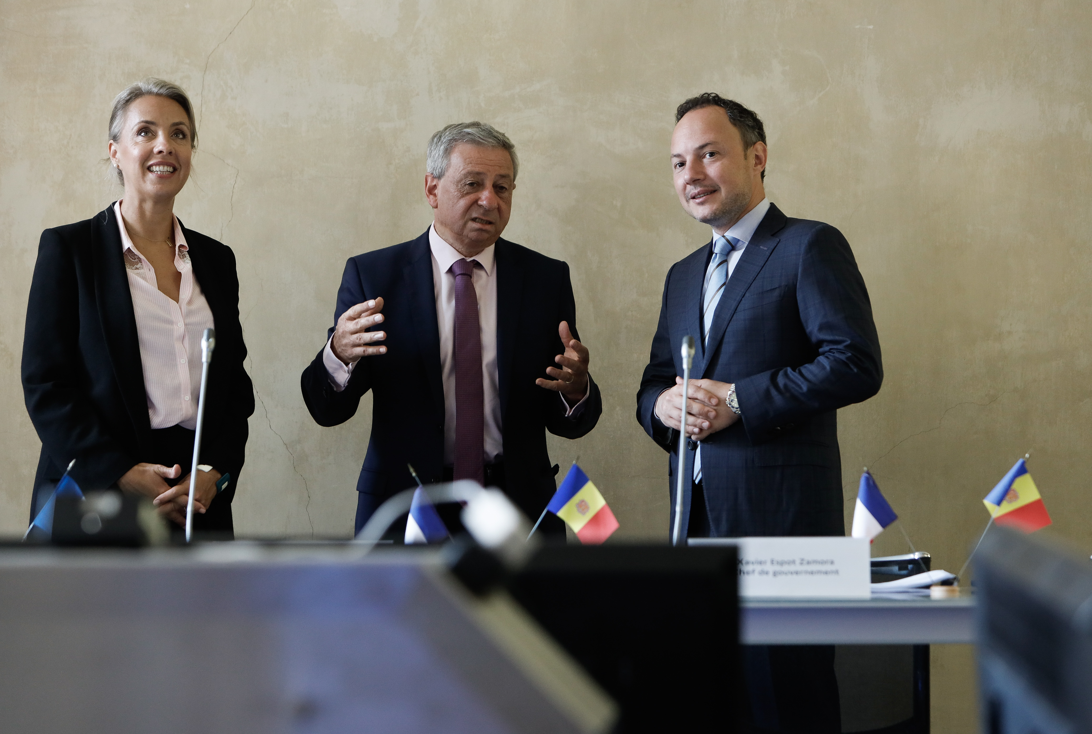 Trobada a Tolosa entre Xavier Espot i el prefecte d’Occitània, Étienne Guyot, prèvia al VI Diàleg Transfronterer de l’octubre