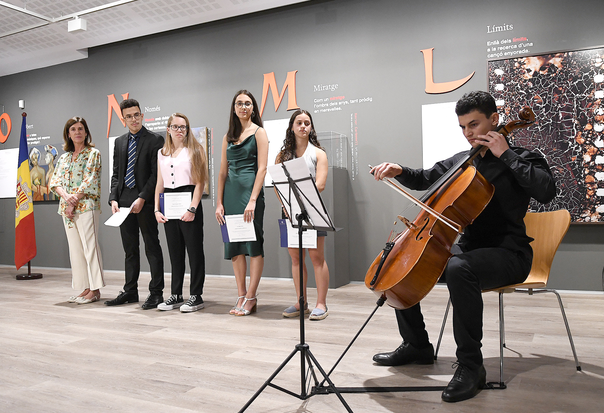 Reconeixement i Premi Nacional a l’Estudi als cinc millors estudiants de batxillerat i batxillerat professional