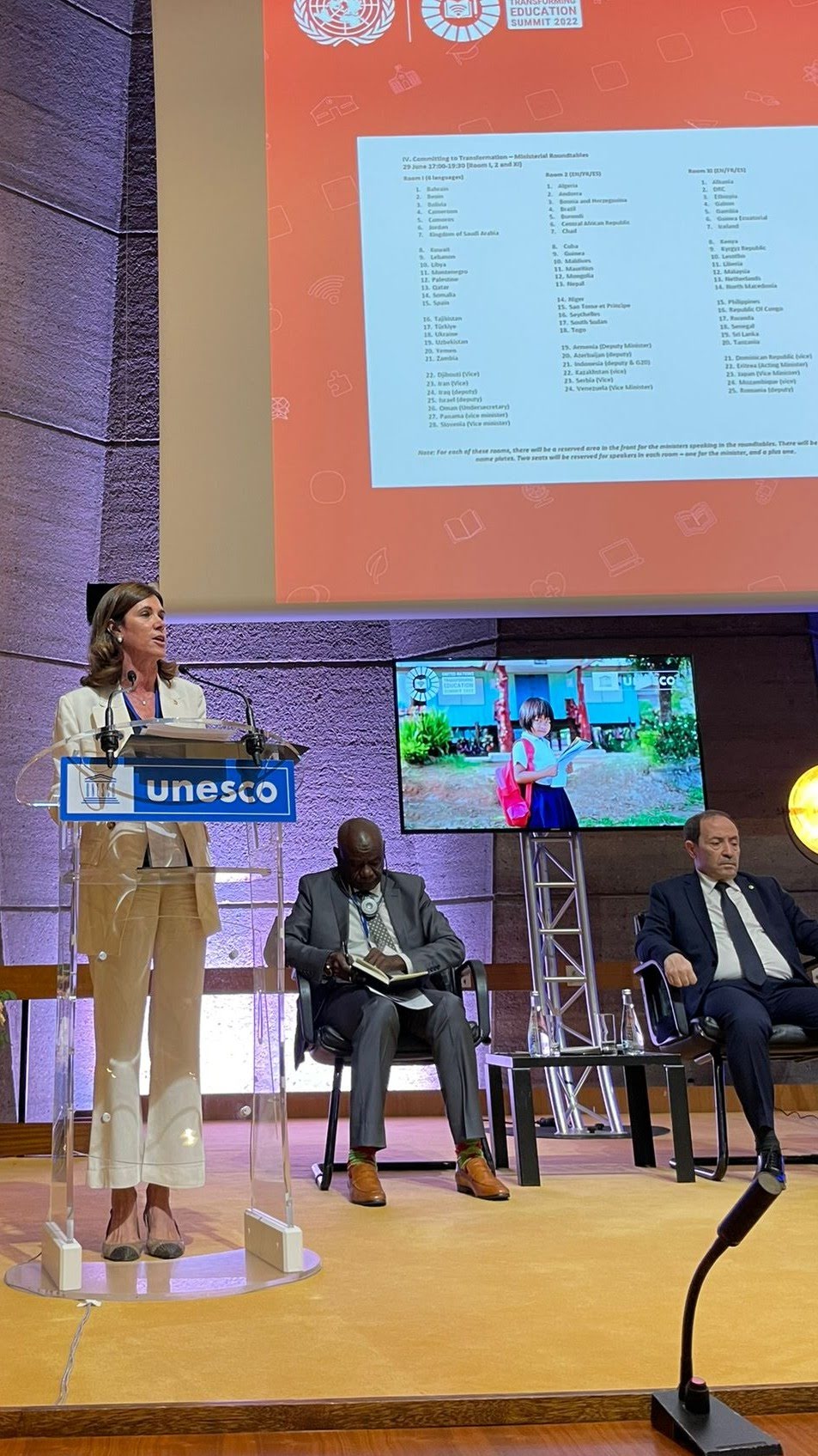 Vilarrubla defensa a la Precimera de les Nacions Unides la necessitat d’educar en cultura democràtica, pau i inclusió