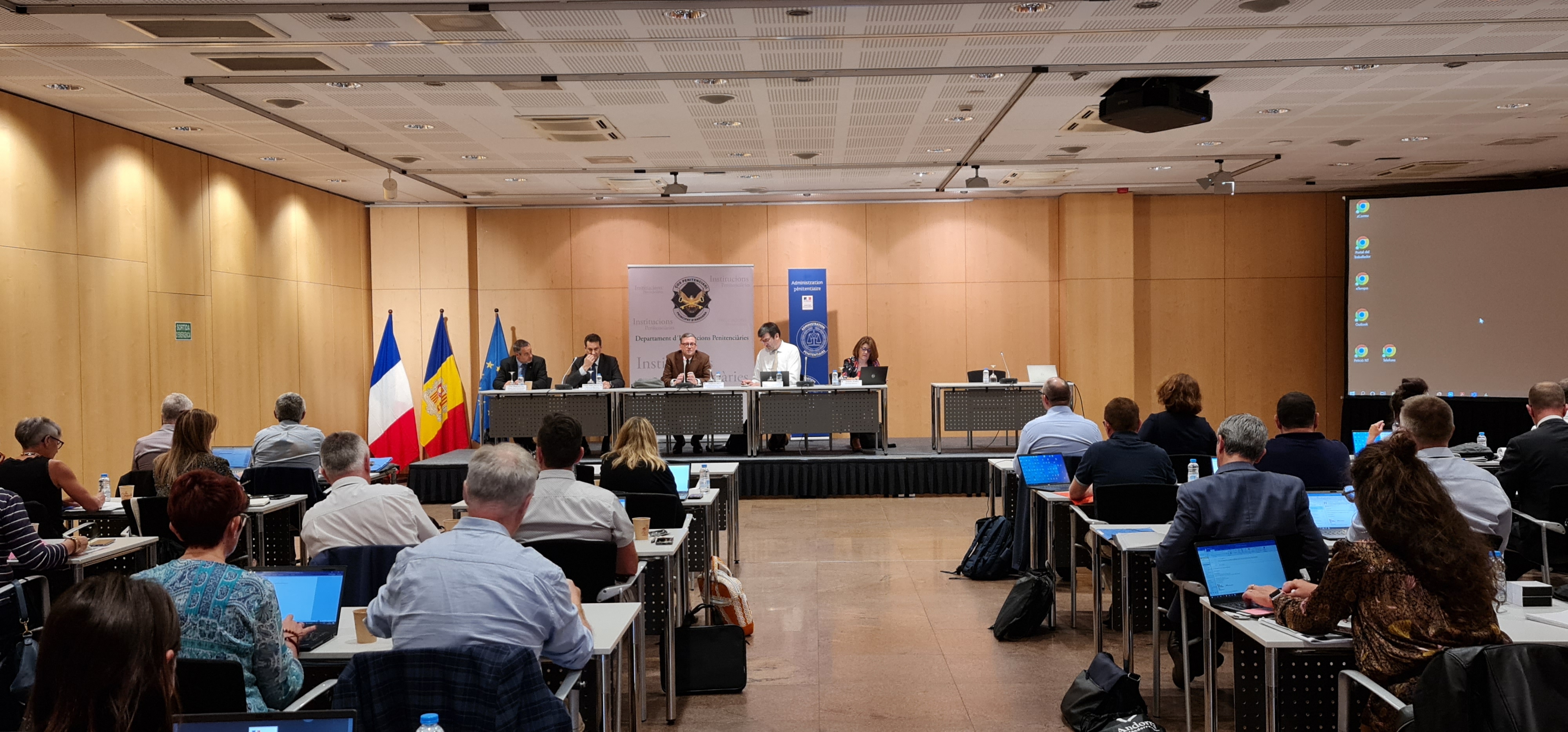 Andorra acull un seminari d’institucions penitenciàries franceses de la Direcció Interregional de Tolosa