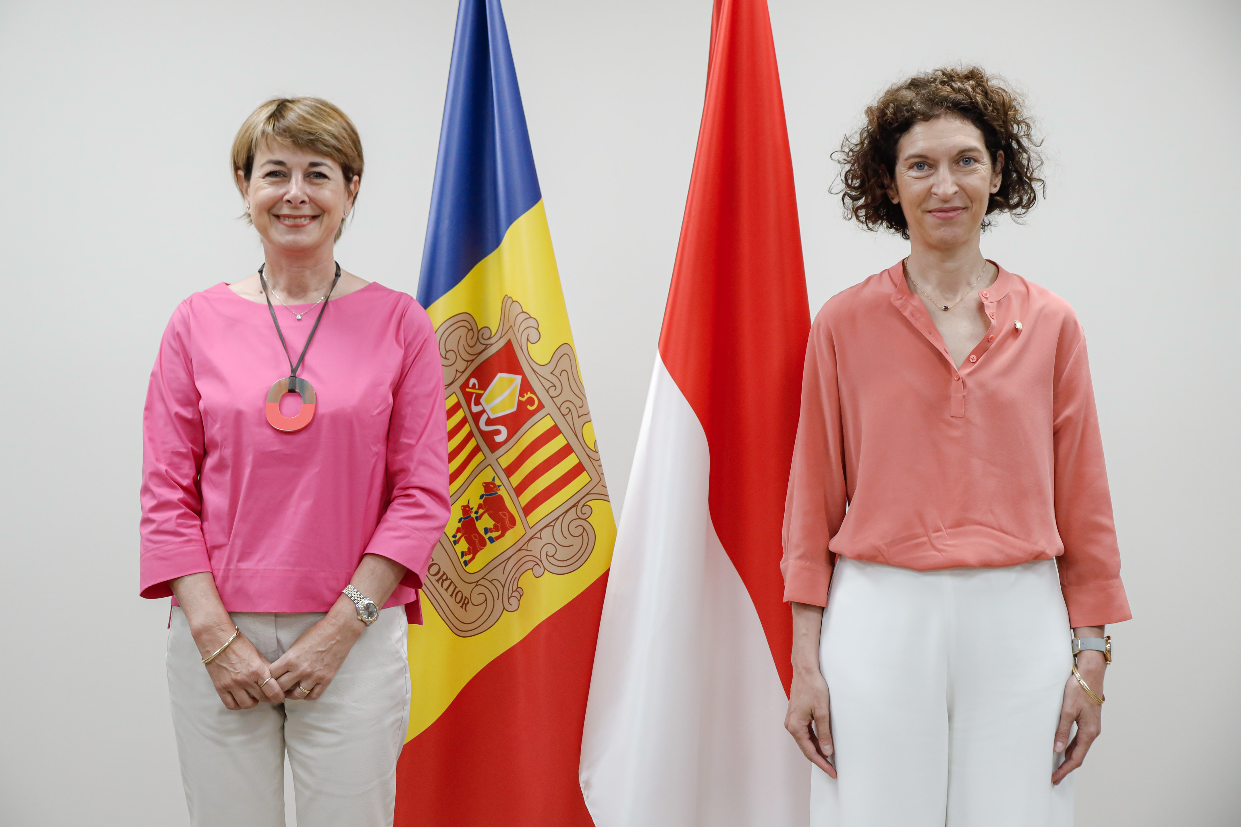 Visita de la ministra de Relacions Exteriors i Cooperació de Mònaco, Isabelle Berro-Amadeï