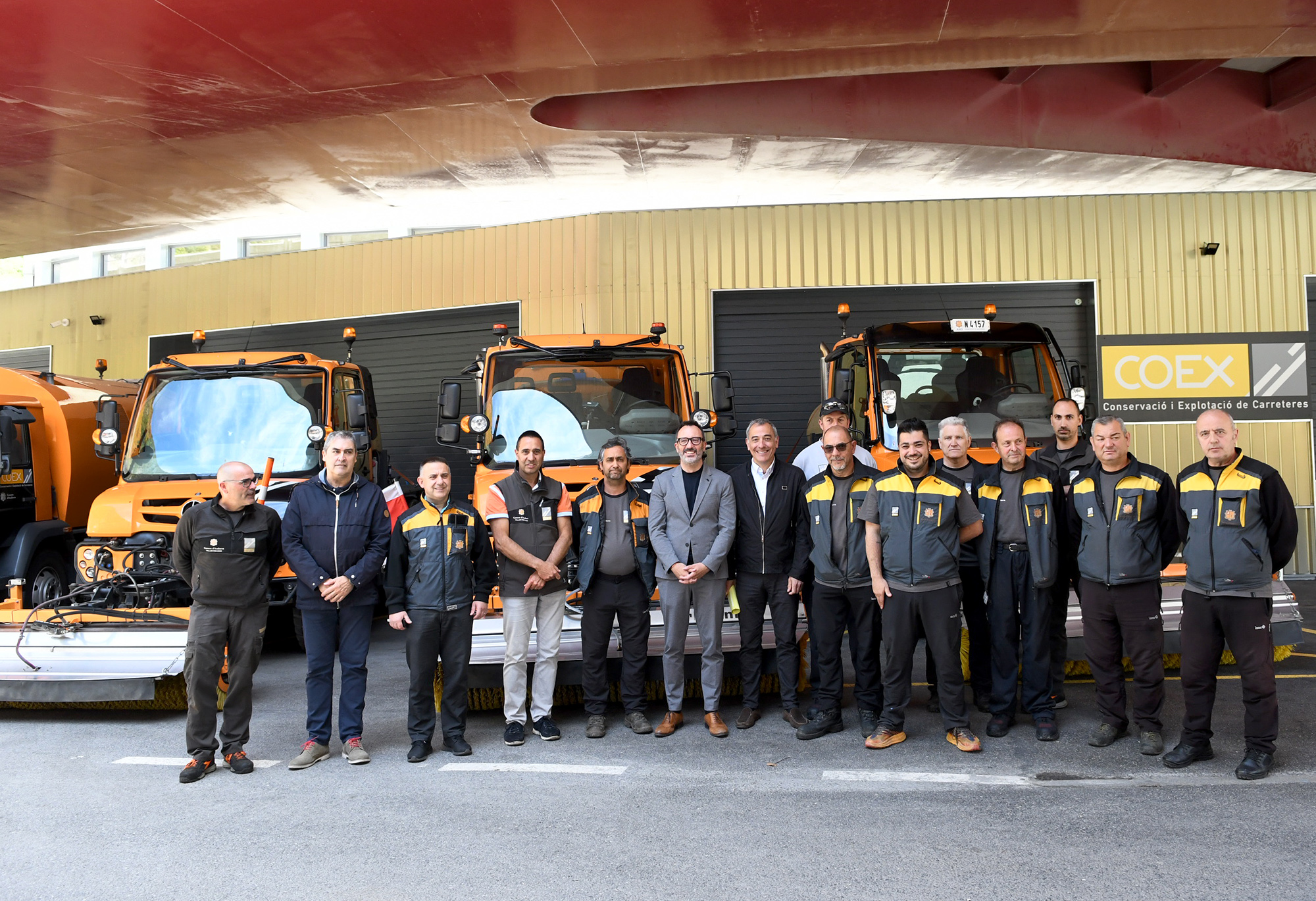 El COEX preveu netejar uns 8.000 quilòmetres de carretera durant el 2022 per tal de mantenir la seguretat viària