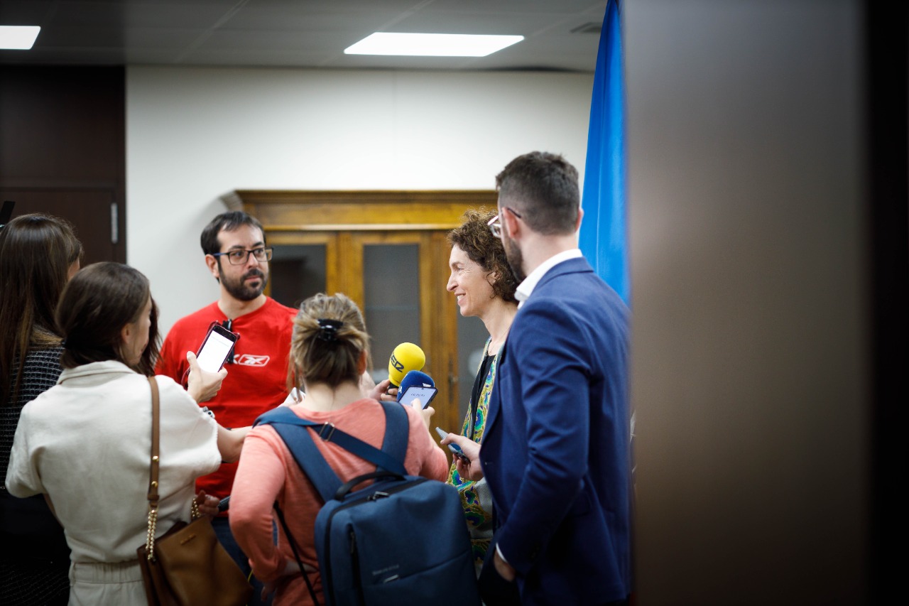 La ministra Maria Ubach rep a Andorra a la representant especial del secretari general de l’ONU per als infants i els conflictes armats, Virginia Gamba