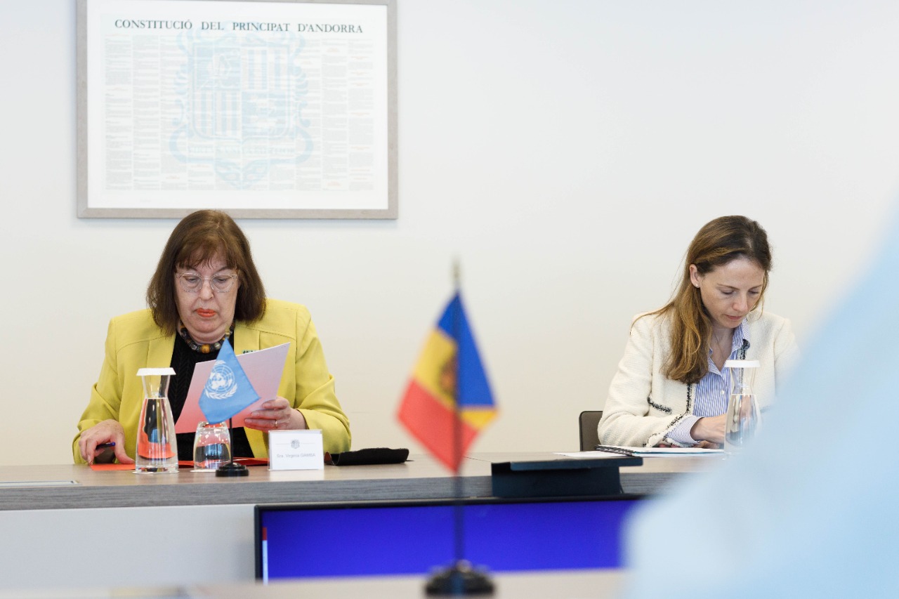 La ministra Maria Ubach rep a Andorra a la representant especial del secretari general de l’ONU per als infants i els conflictes armats, Virginia Gamba