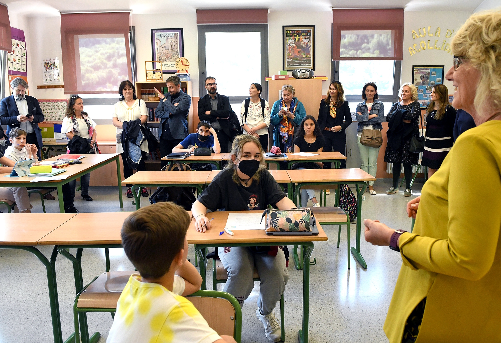 Vilarrubla rep la secretària d’Estat d’Educació de Sèrbia per mostrar-li el sistema educatiu andorrà