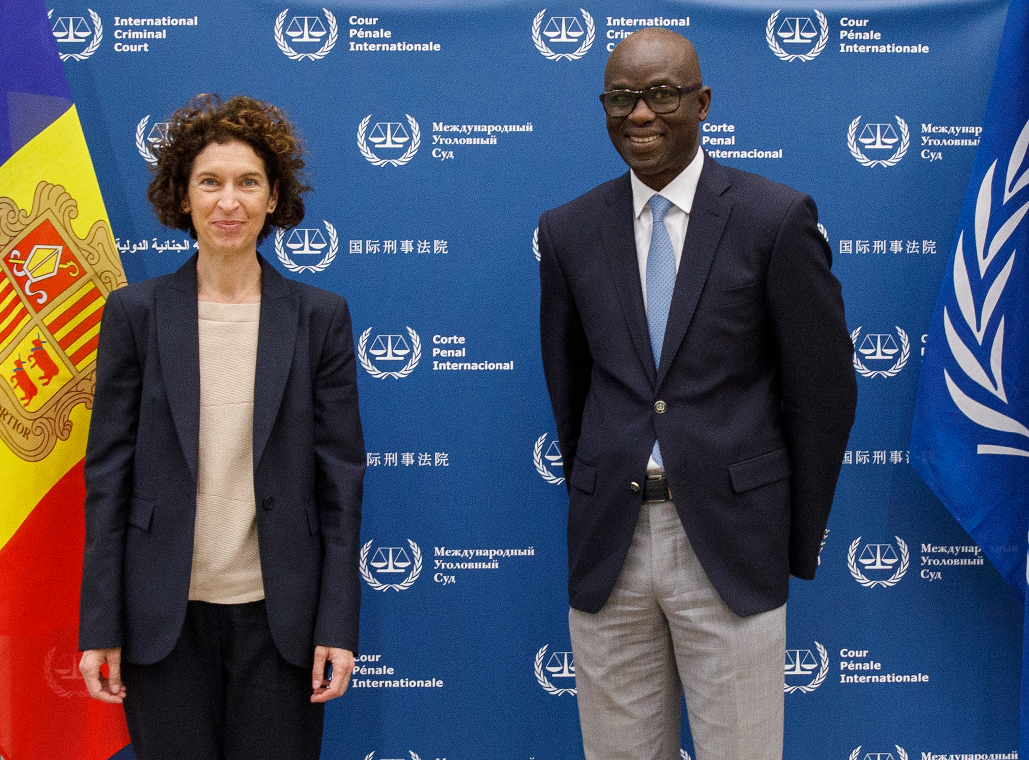 La ministra d’Afers Exteriors, Maria Ubach, es reuneix a la Haia amb els representants de la Cort Penal Internacional, de l’Organització per a la Prohibició de les Armes Químiques i el ministre d’Afers Exteriors dels Països Baixos