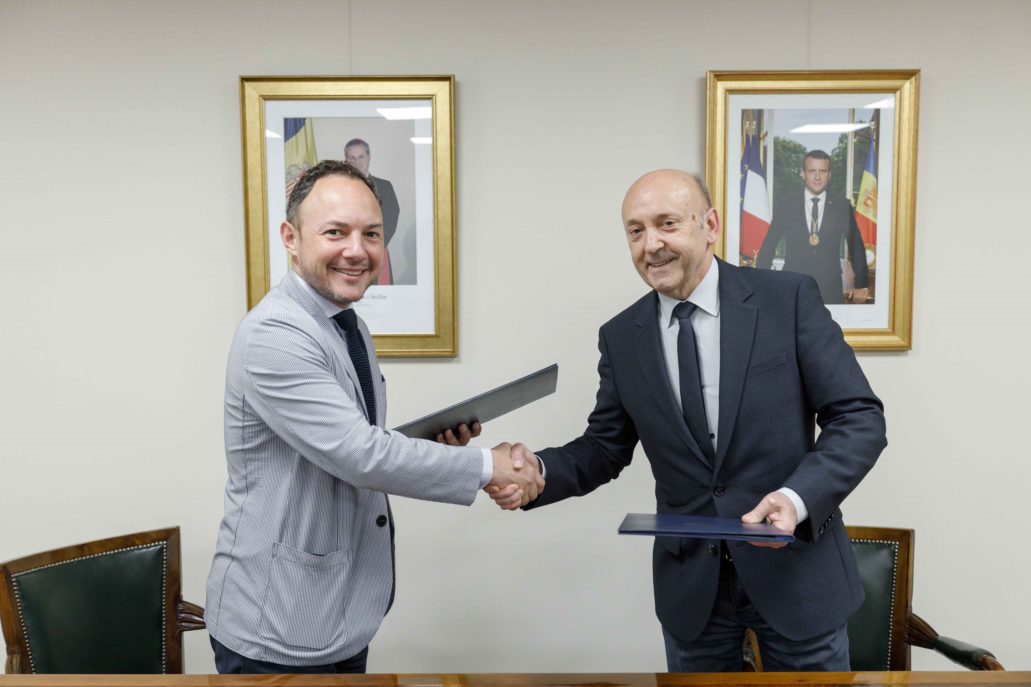 El Govern i la Cambra de Comerç, Indústria i Serveis signen un acord d’entesa i col·laboració