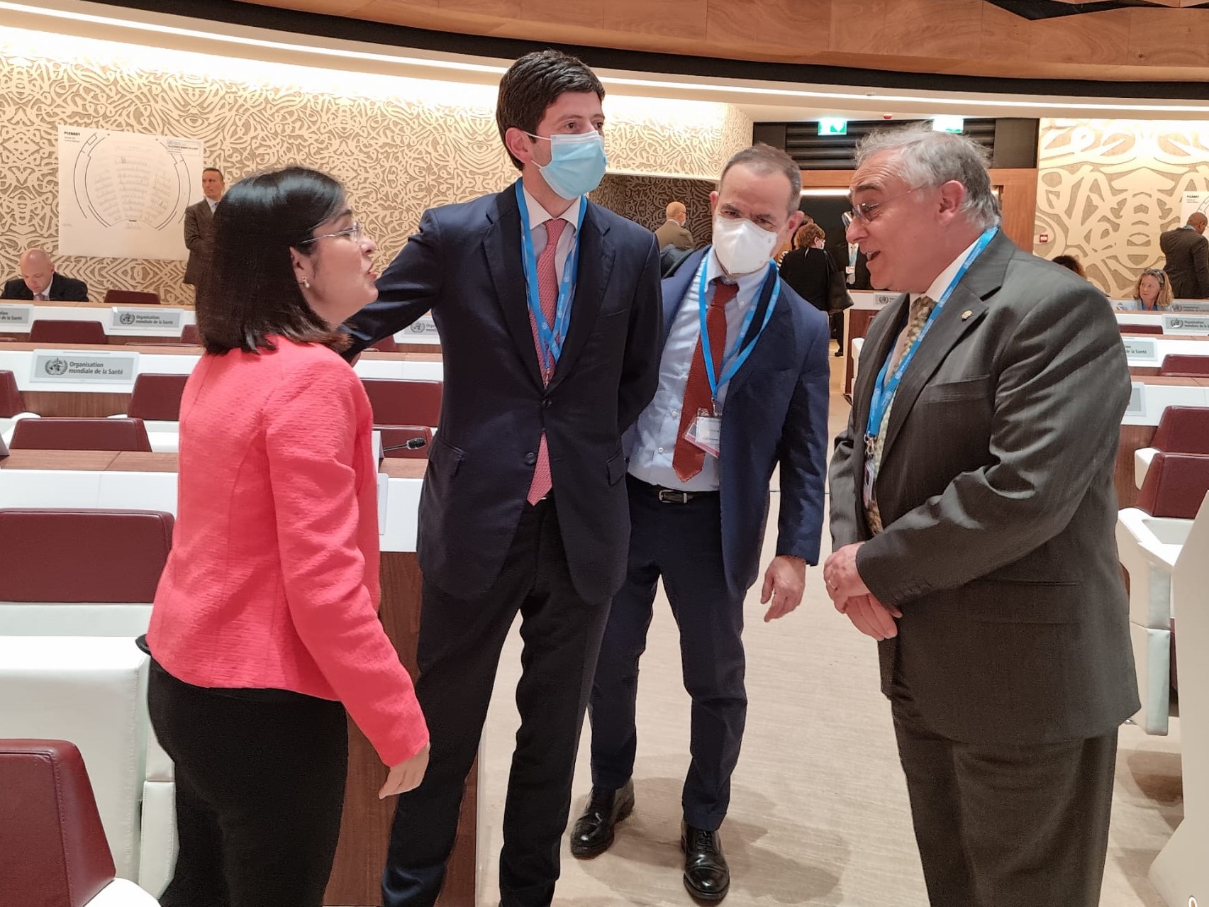 Font participa en la 75a Assemblea Mundial de la Salut