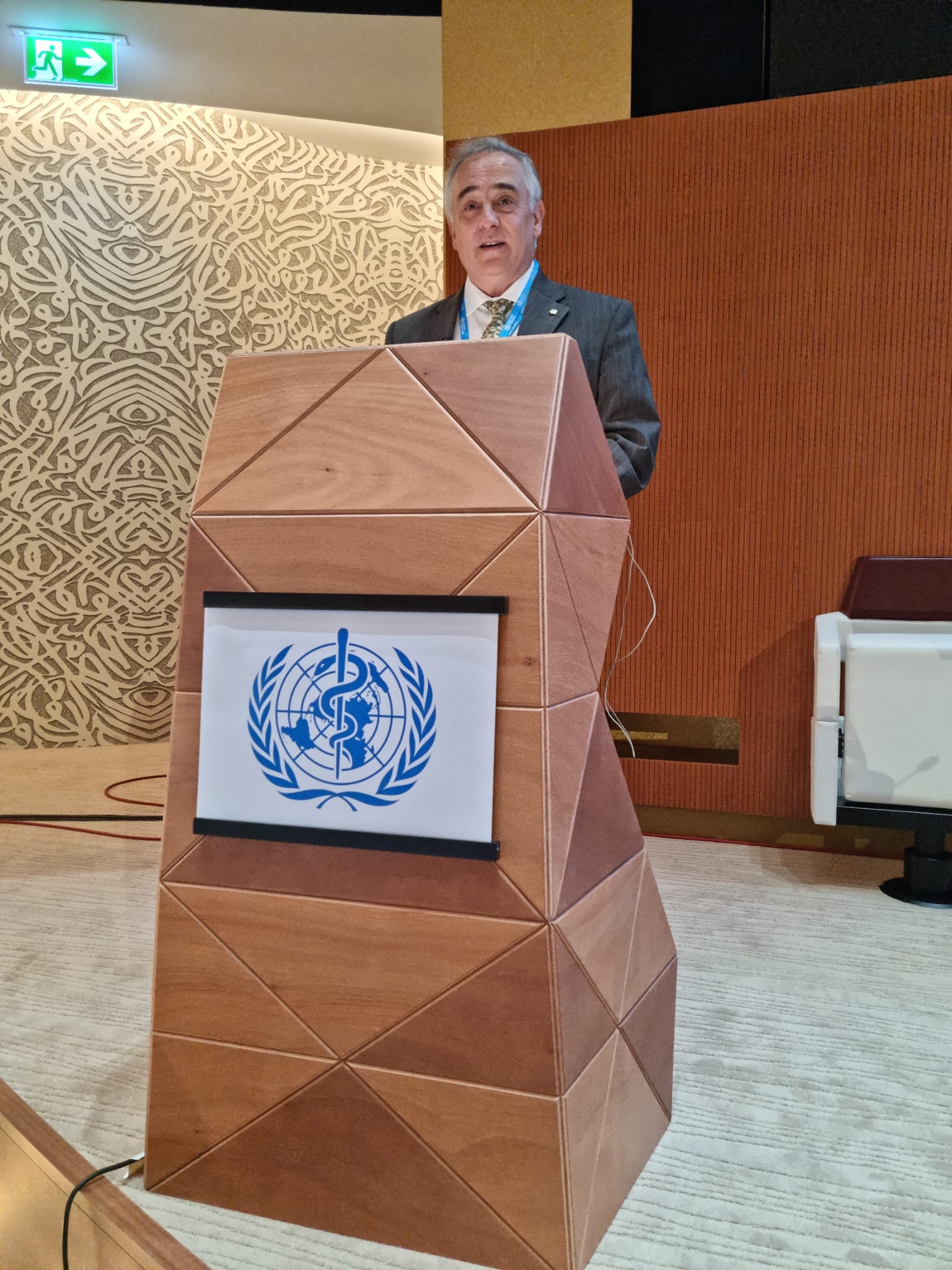 Font participa en la 75a Assemblea Mundial de la Salut