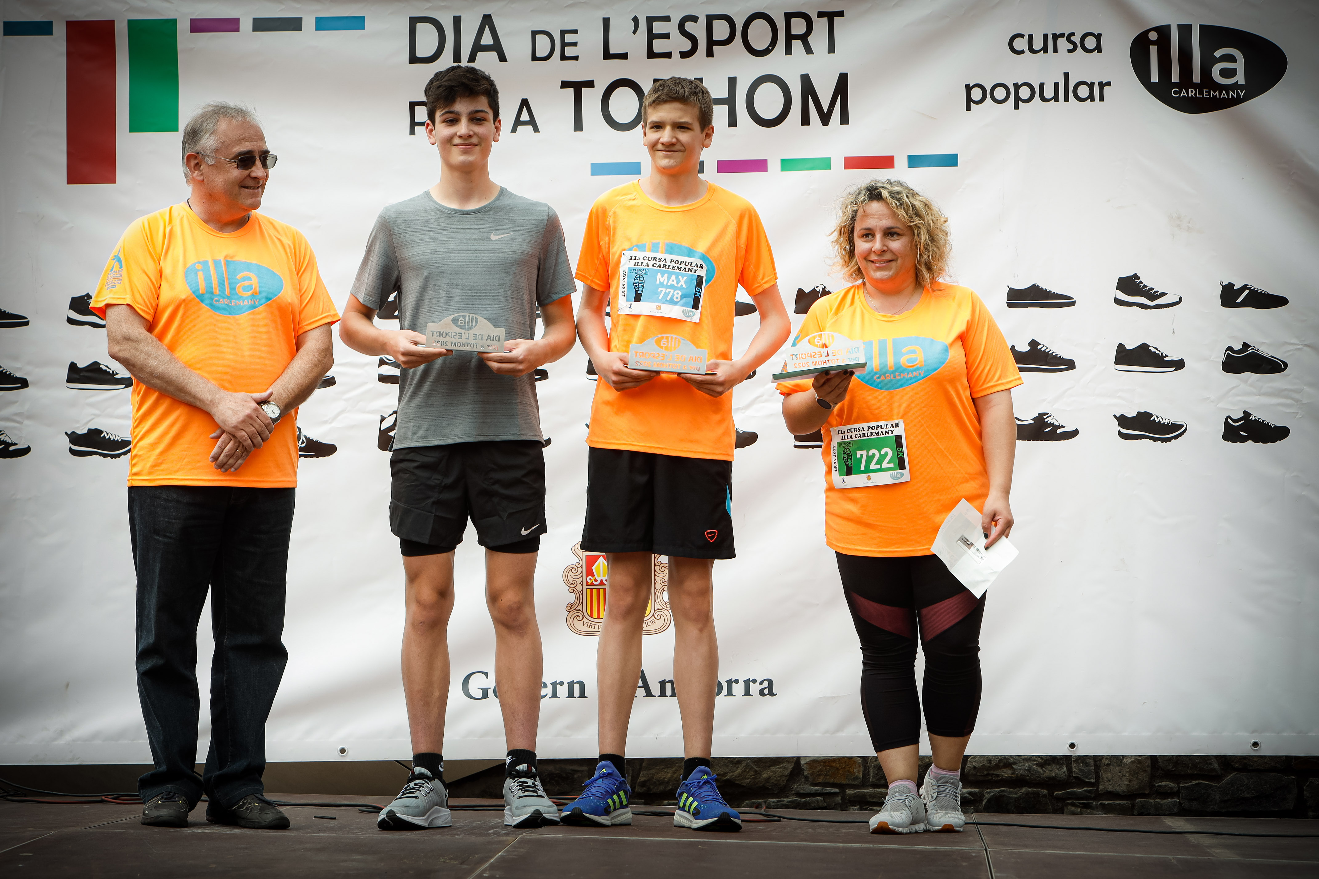 La 11a edició de la Cursa Popular Illa Carlemany aplega més de 3.000 persones