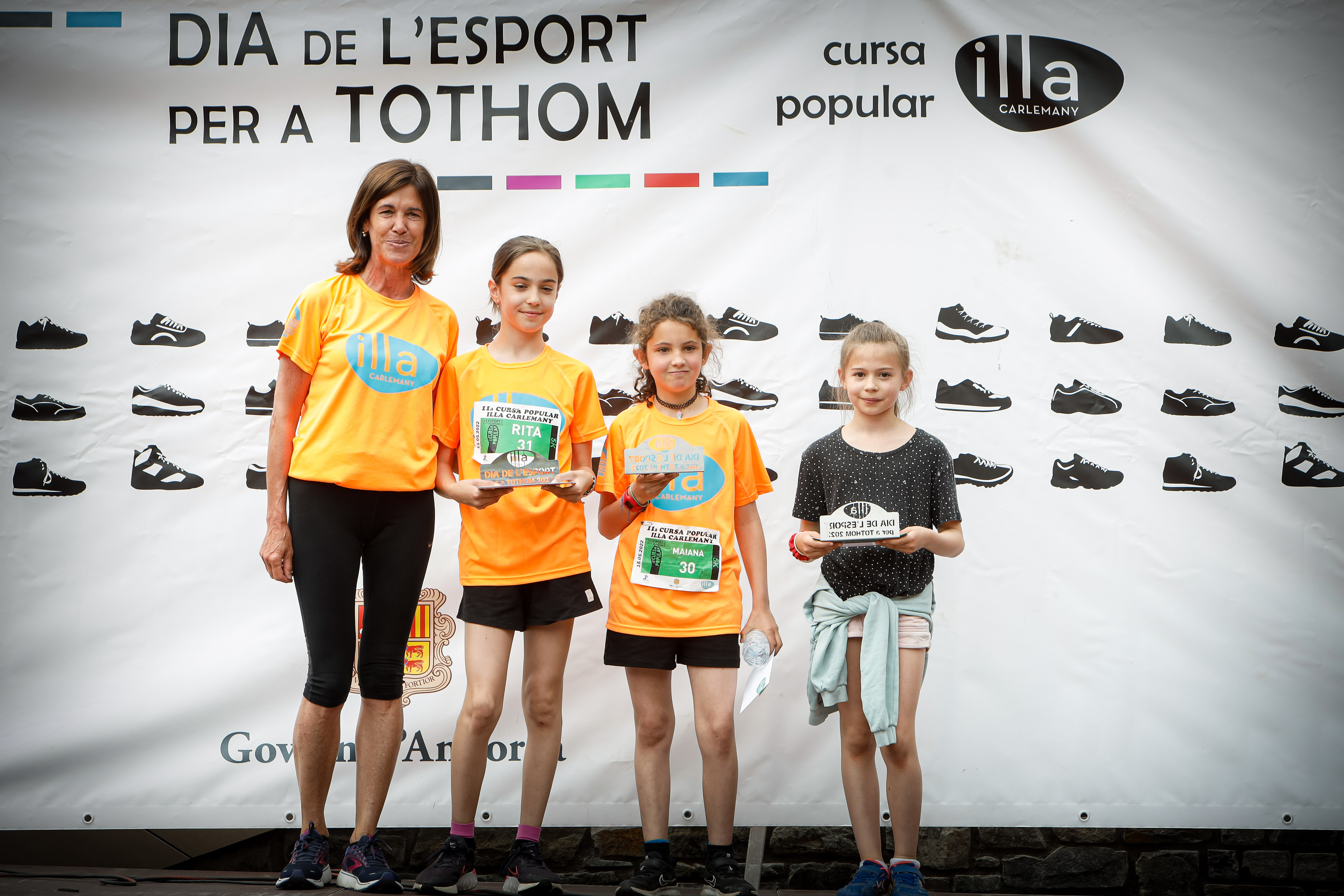 La 11a edició de la Cursa Popular Illa Carlemany aplega més de 3.000 persones