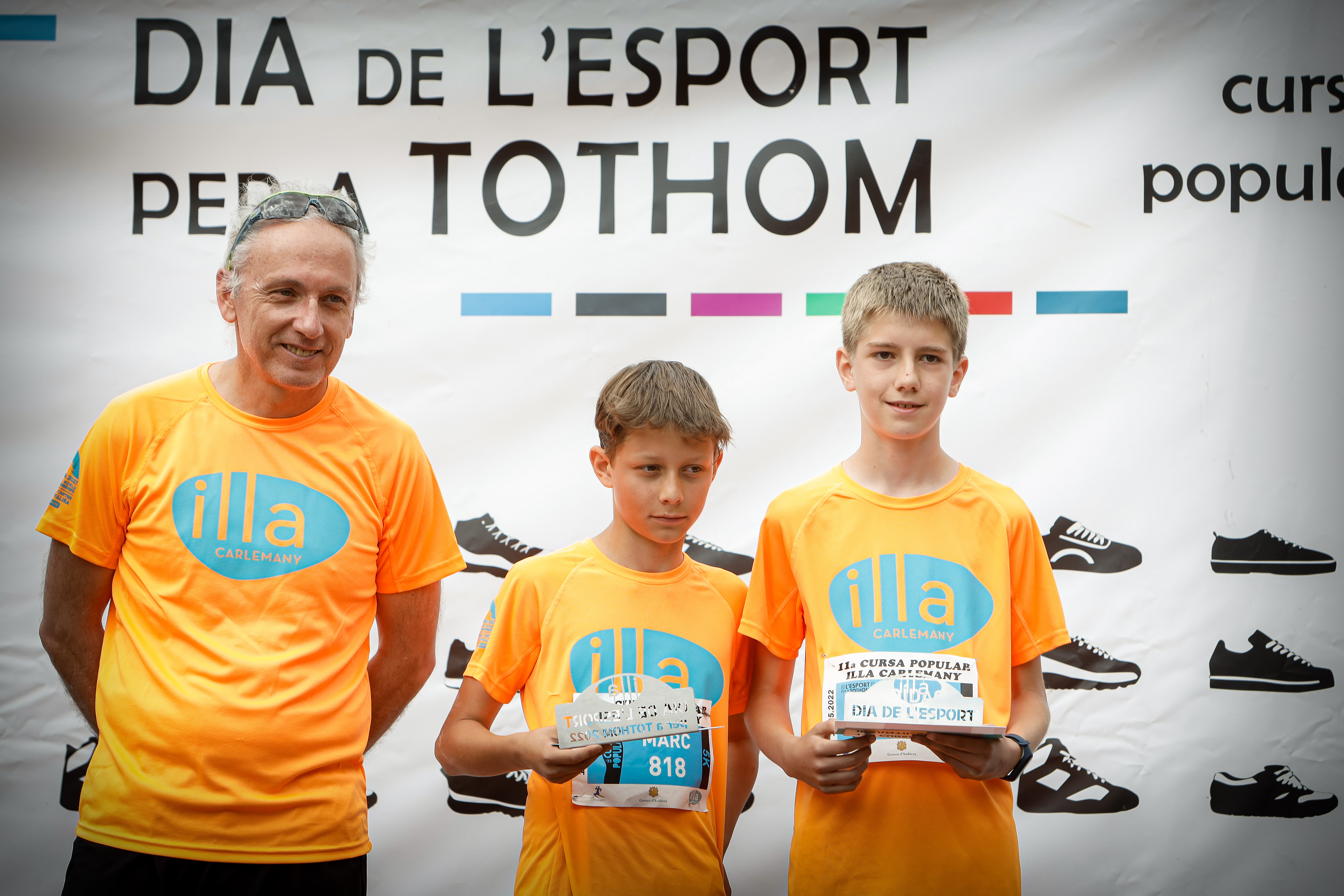 La 11a edició de la Cursa Popular Illa Carlemany aplega més de 3.000 persones
