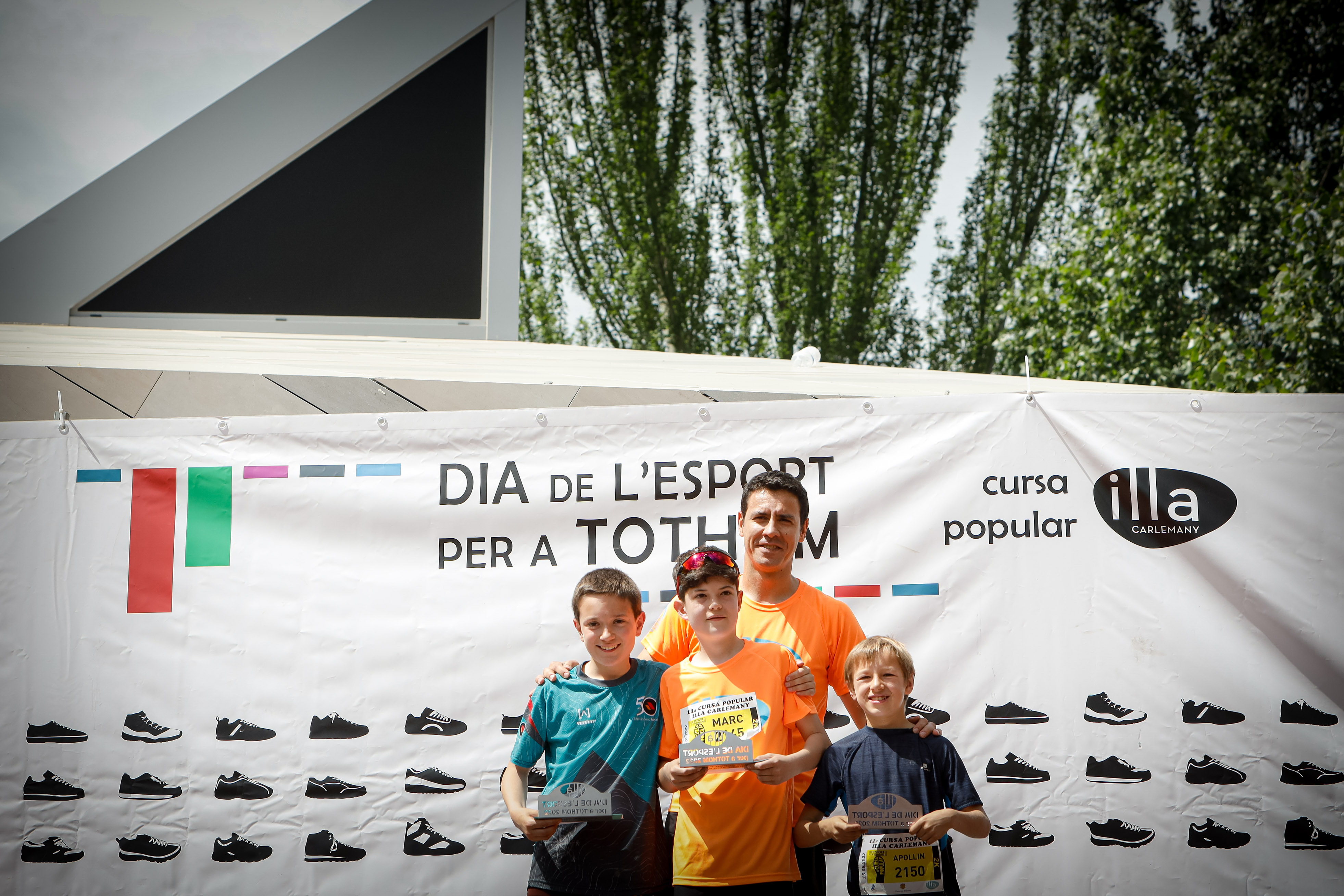 La 11a edició de la Cursa Popular Illa Carlemany aplega més de 3.000 persones