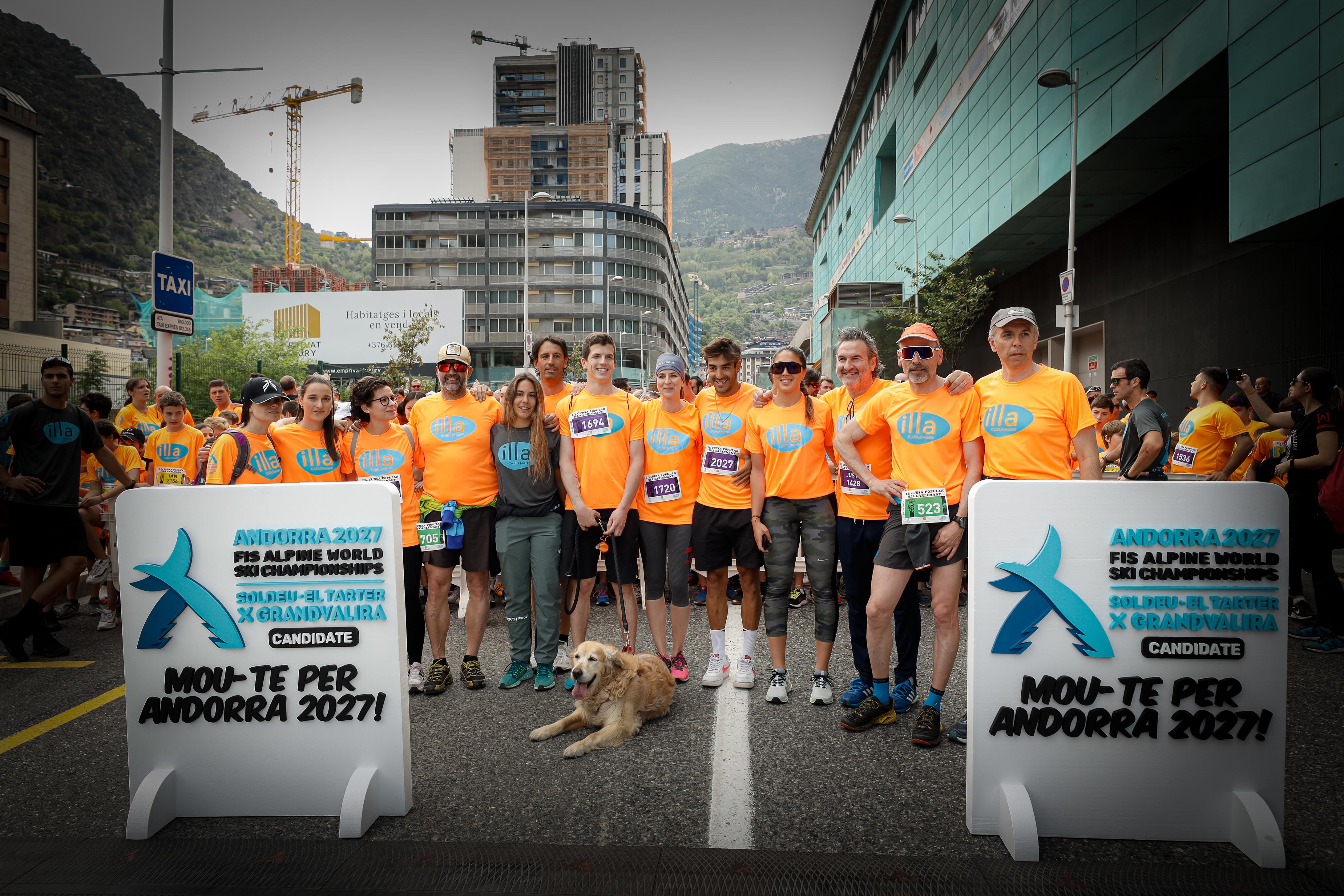 La 11a edició de la Cursa Popular Illa Carlemany aplega més de 3.000 persones