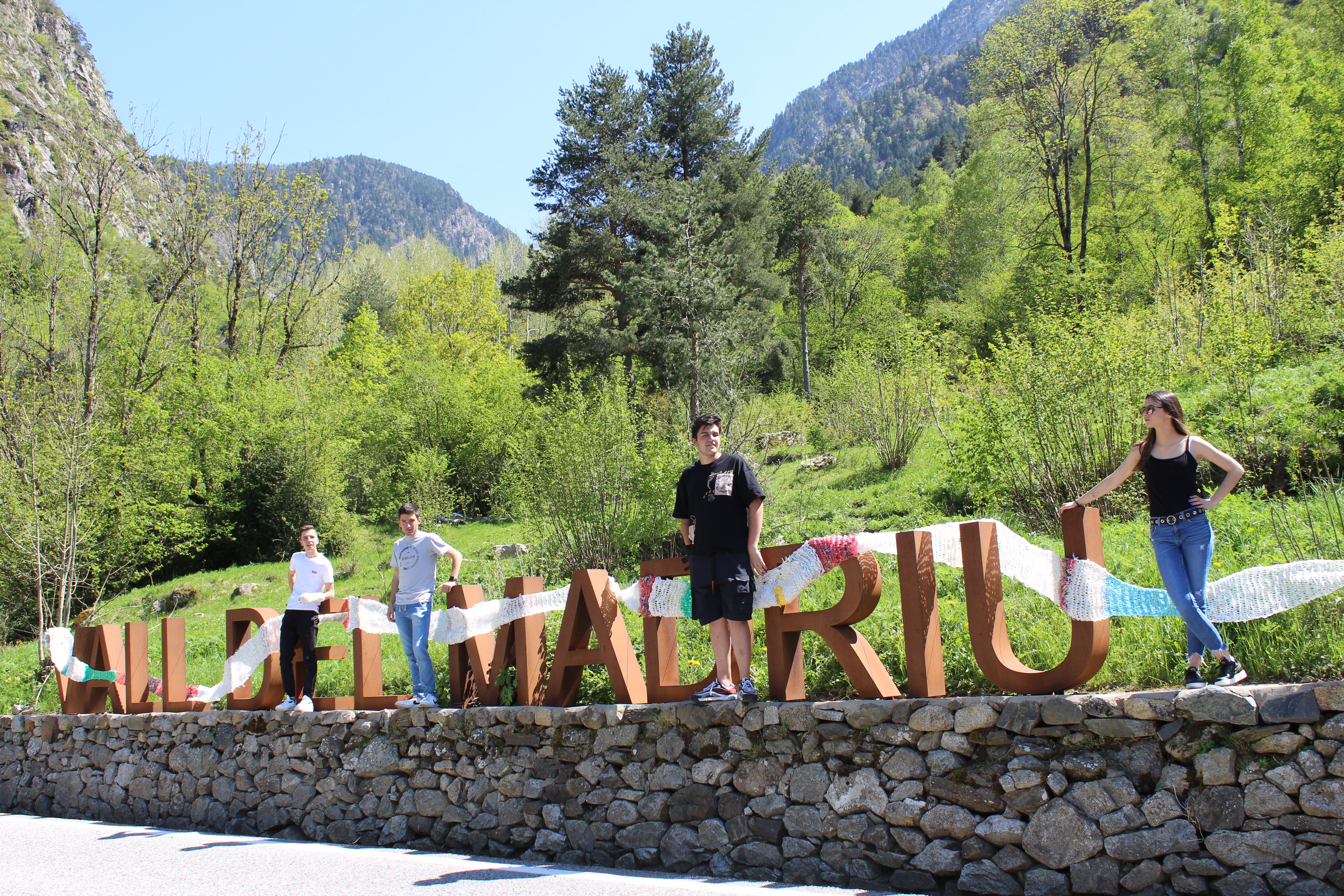 Els alumnes de Formació Professional mostren el seu suport a la candidatura per esdevenir el primer país Reserva de la Biosfera