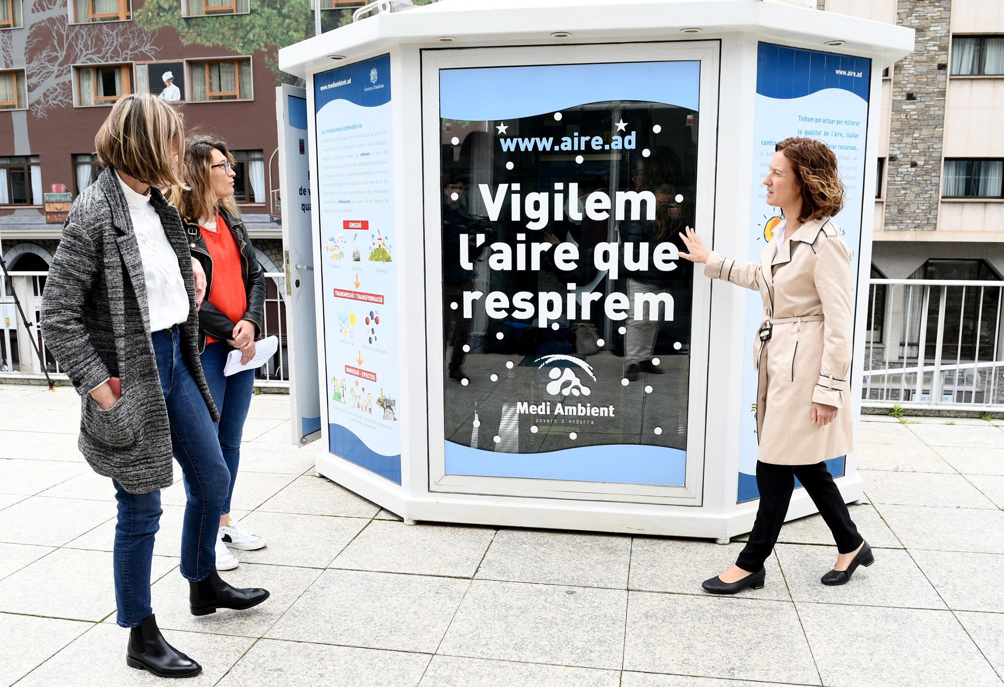 El portal d’informació sobre la qualitat de l’aire es renova per ser més accessible i transparent