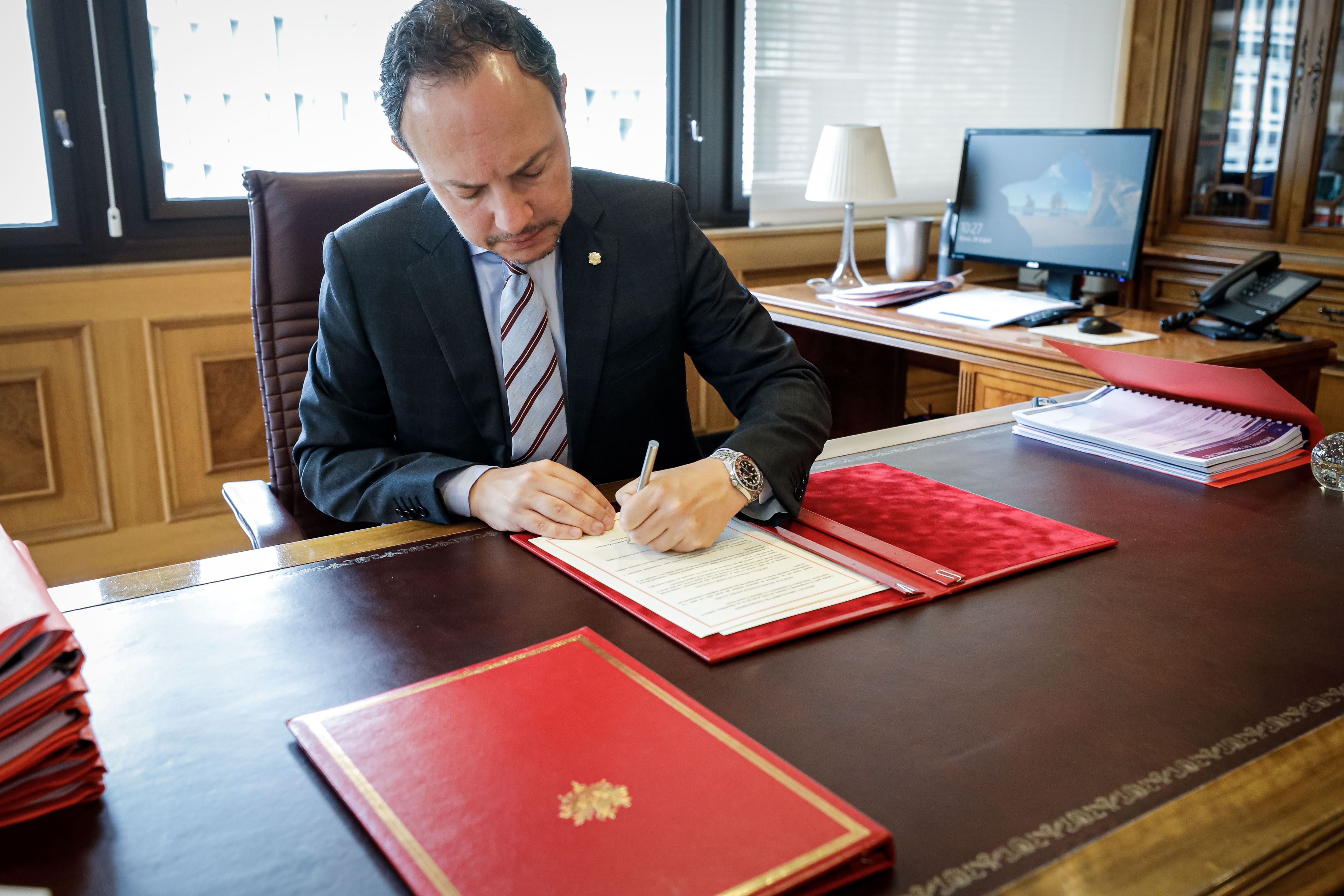 Espot i Castex signen un segon acord per millorar l’accés entre Andorra i França