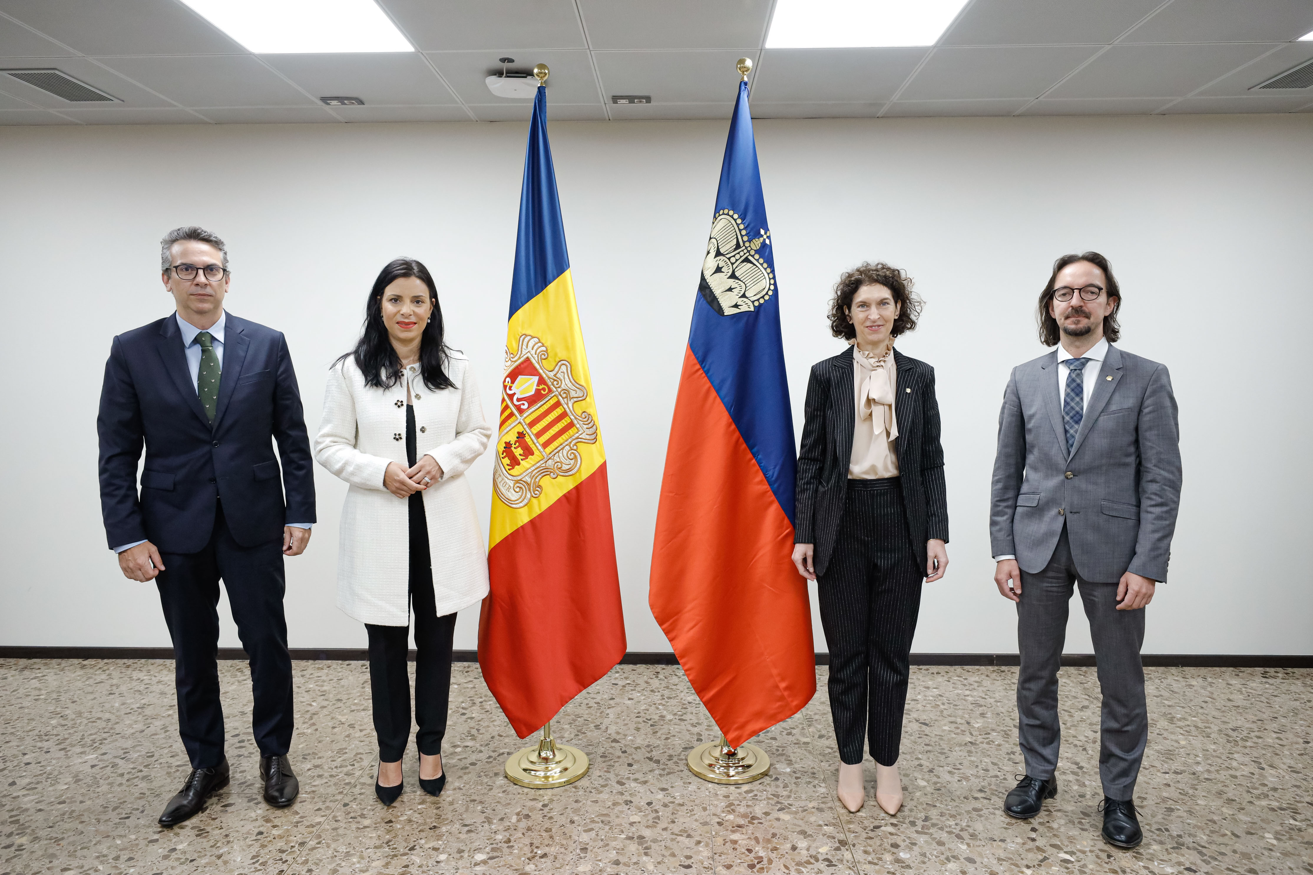 Visita de la ministra d’Afers Exteriors, Educació i Esports de Liechtenstein per enfortir les relacions bilaterals en àmbits com la mobilitat dels joves