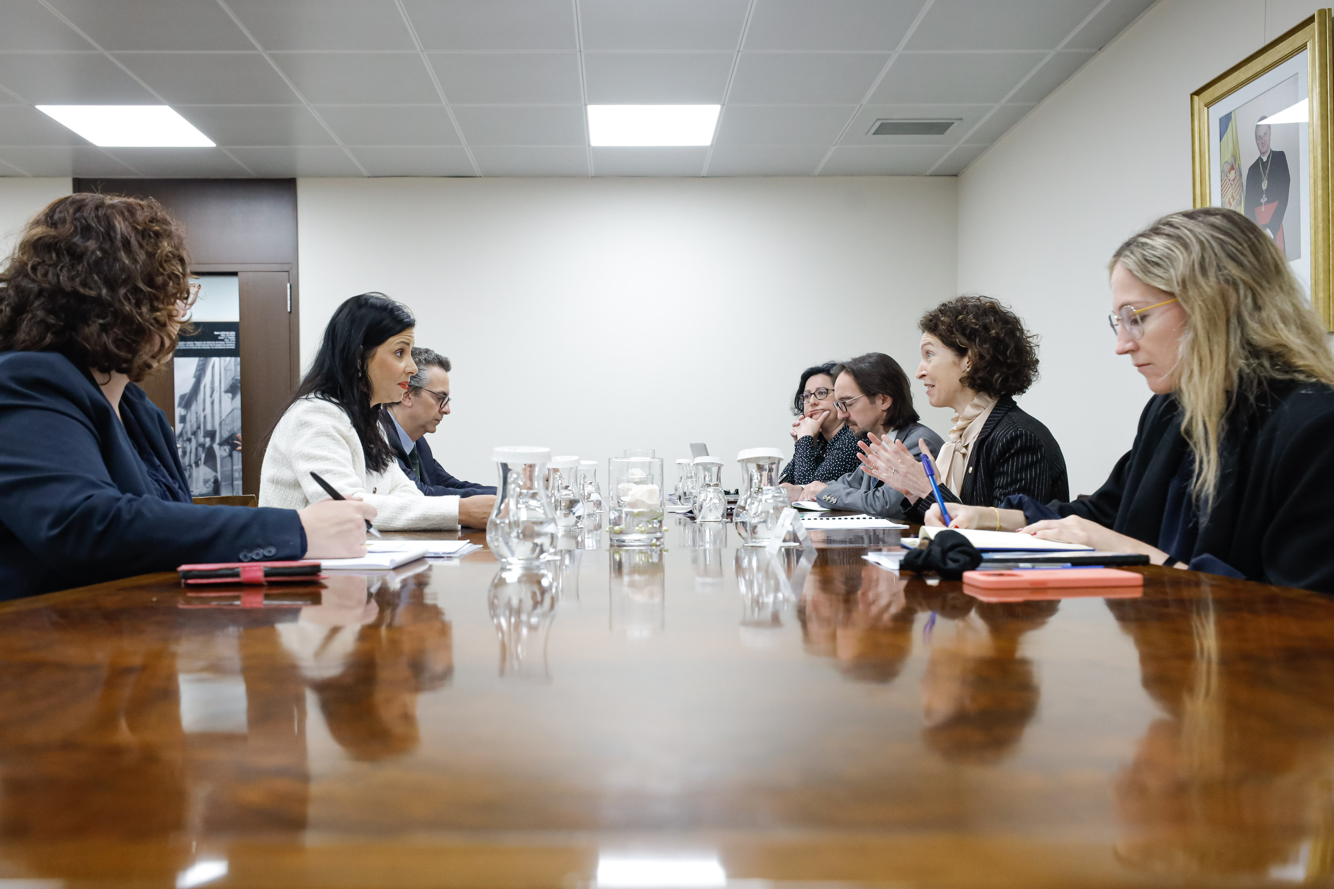 Visita de la ministra d’Afers Exteriors, Educació i Esports de Liechtenstein per enfortir les relacions bilaterals en àmbits com la mobilitat dels joves