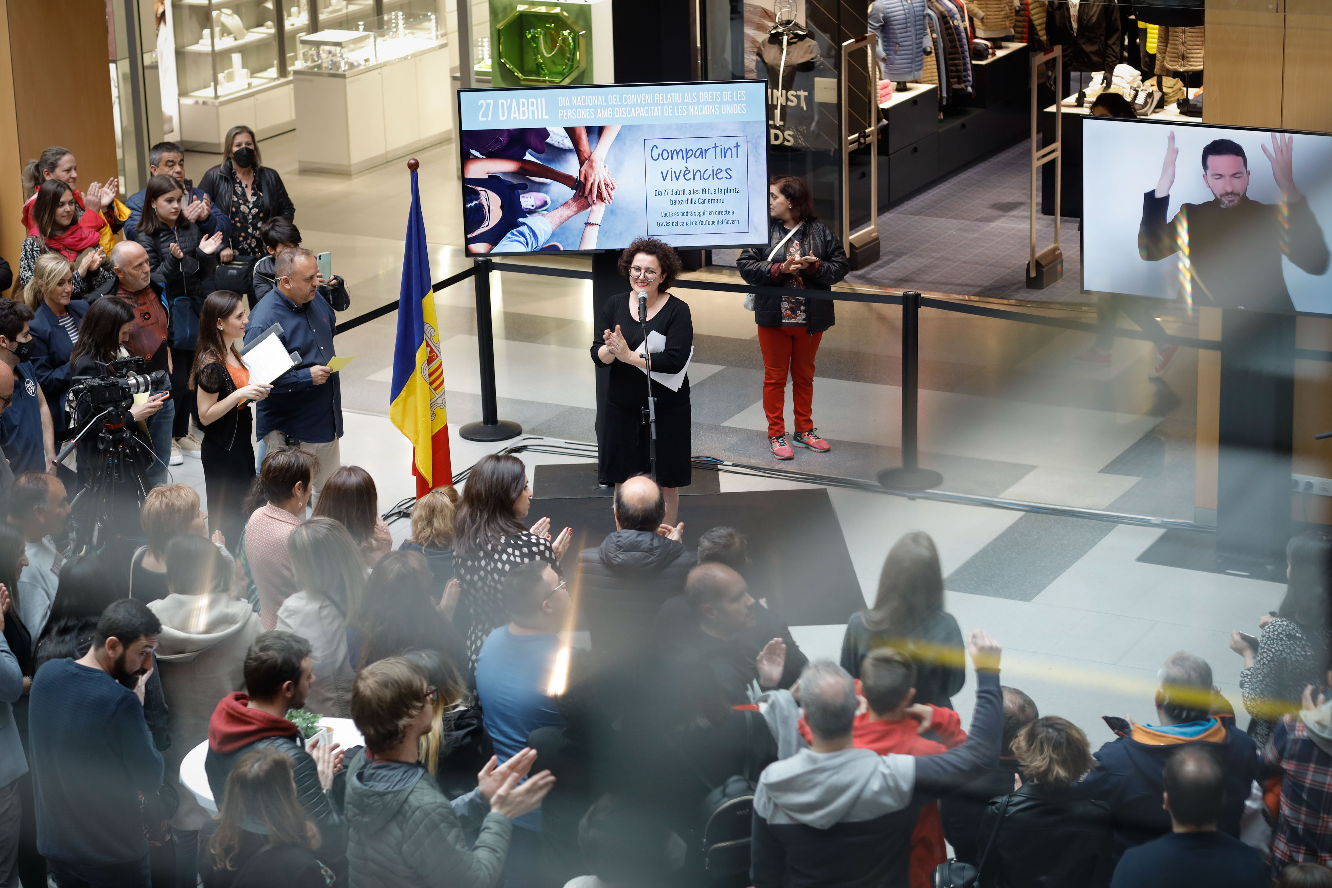 El Govern celebra el Dia nacional del Conveni relatiu als drets de les persones amb discapacitat de les Nacions Unides amb un acte aquest dimecres